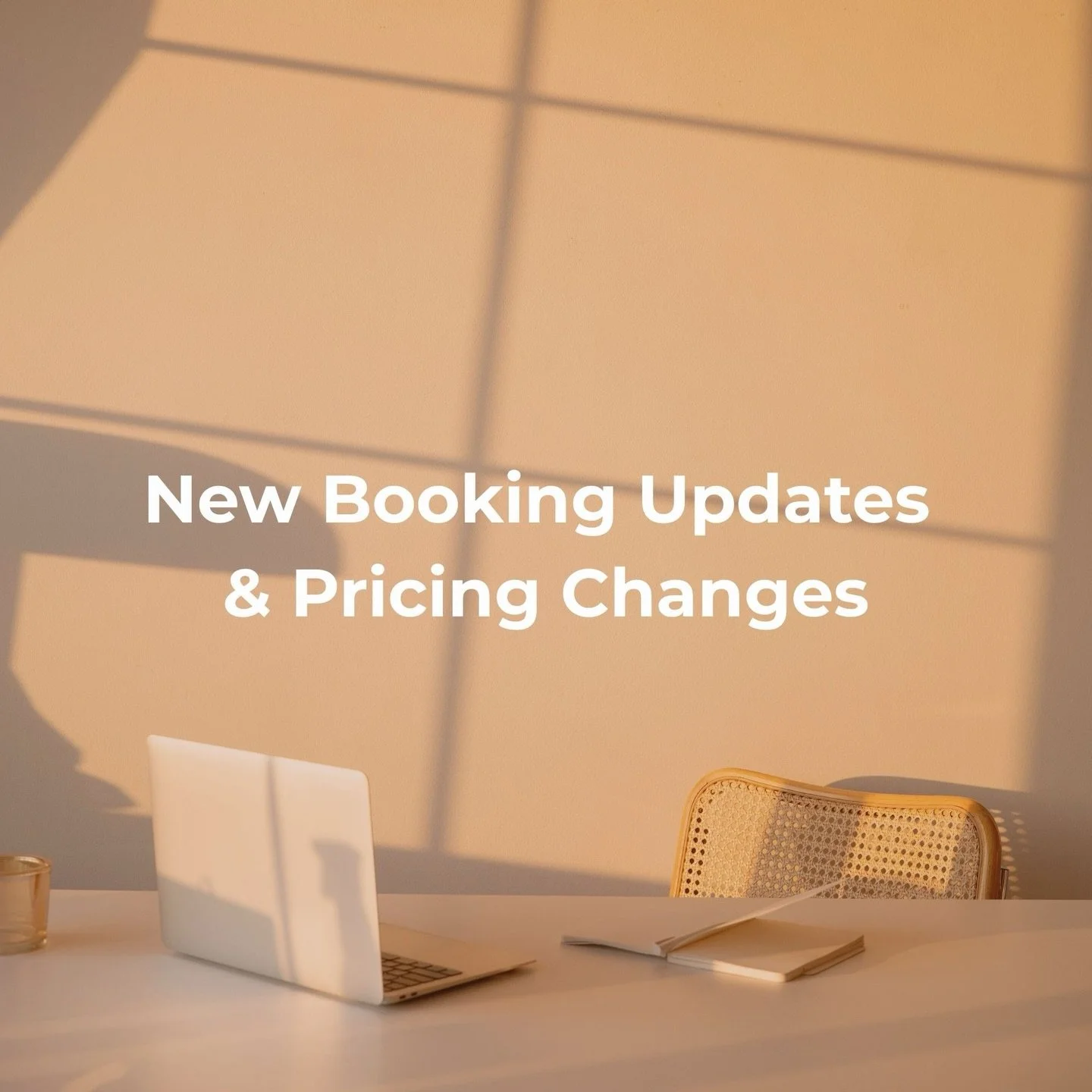 ✨ Clinic Booking &amp; Pricing Updates ✨

To better support treatment flow and ensure appointment times more accurately reflect time spent in clinic, a few updates are being made to our online booking system.

Appointments previously booked as &ldquo