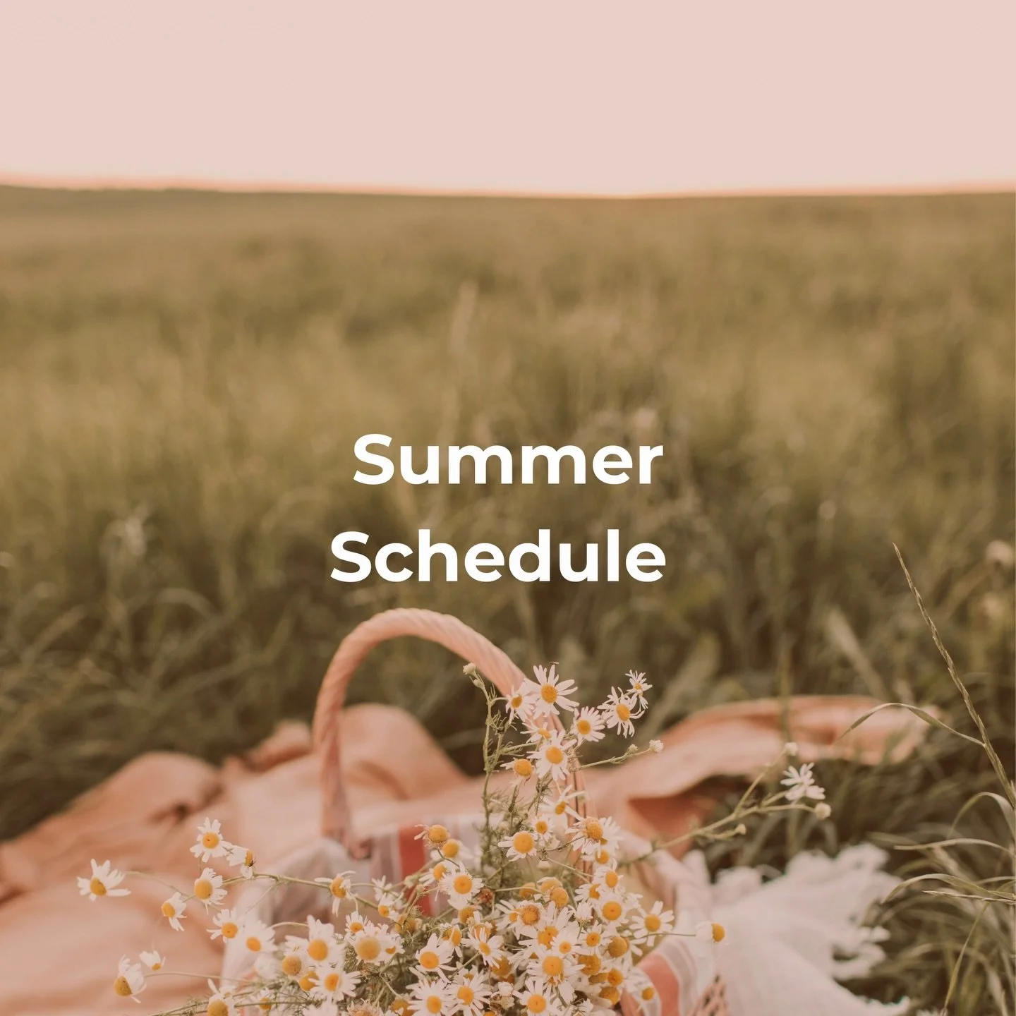 Summer schedules are here 🌞

Summer always seems to bring a different rhythm. Weekends away, more time outside, slower mornings, busy evenings, and a little more space for the things that can be hard to fit in during the rest of the year.

We wanted