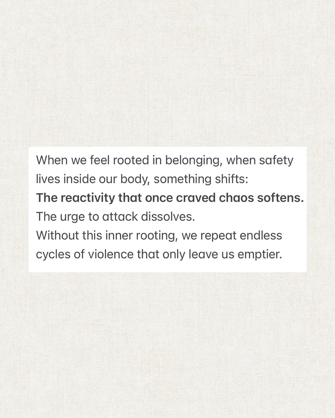 A different kind of post than my usual.
Inner work does not remove what is heavy, but it roots us to carry it differently. 🤍