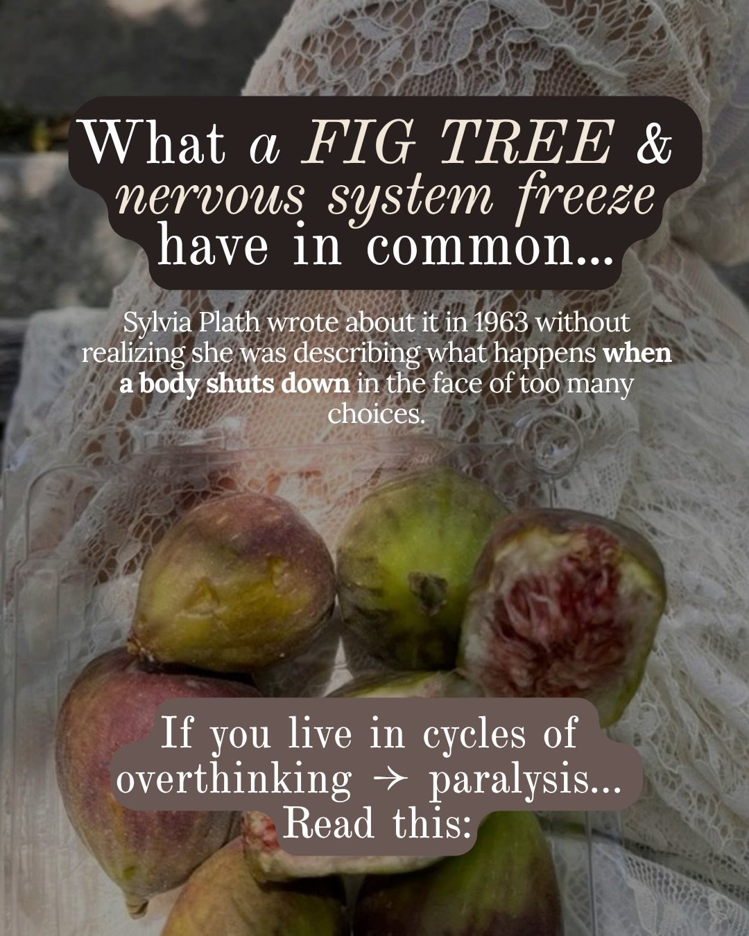 If overthinking and paralysis have been running your life... read this. 👇

This is for every woman who&rsquo;s ever pushed herself to &ldquo;just decide already&rdquo; 💭 while her body feels shut down, and frozen.

✨Comment &ldquo;EXPAND&rdquo; and