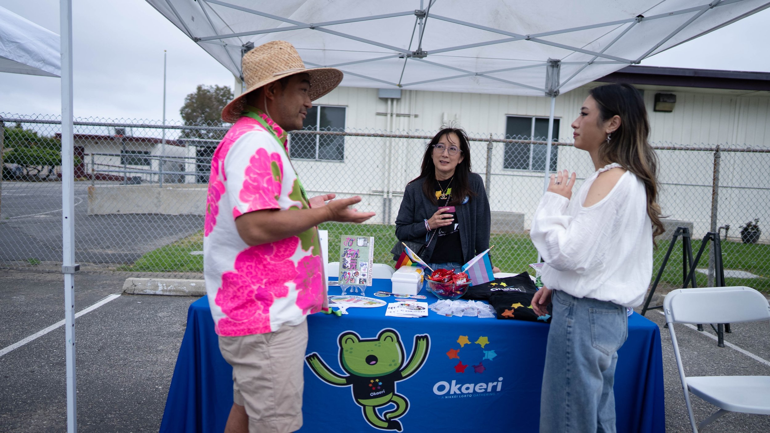 Table at community events