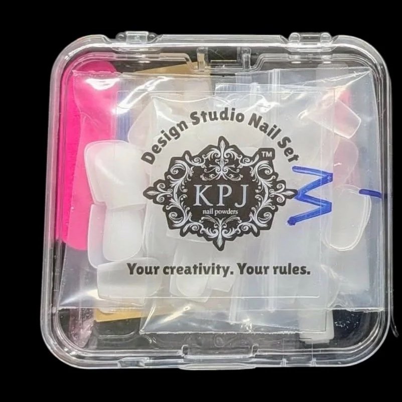 Short Square Design Studio Set Nails - Item#005-002