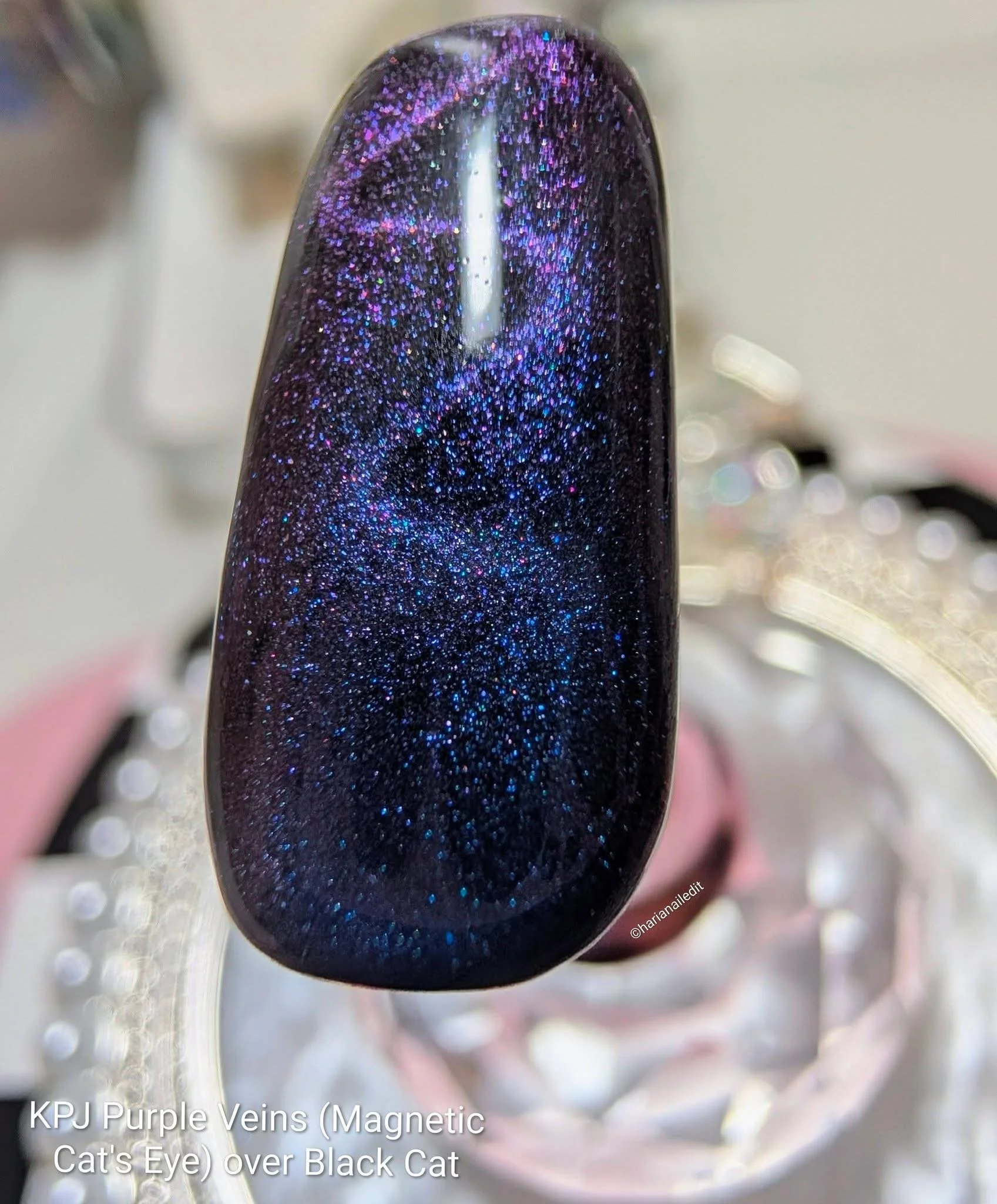 Cat's Eye Collection:  Purple Veins - Item#013-003