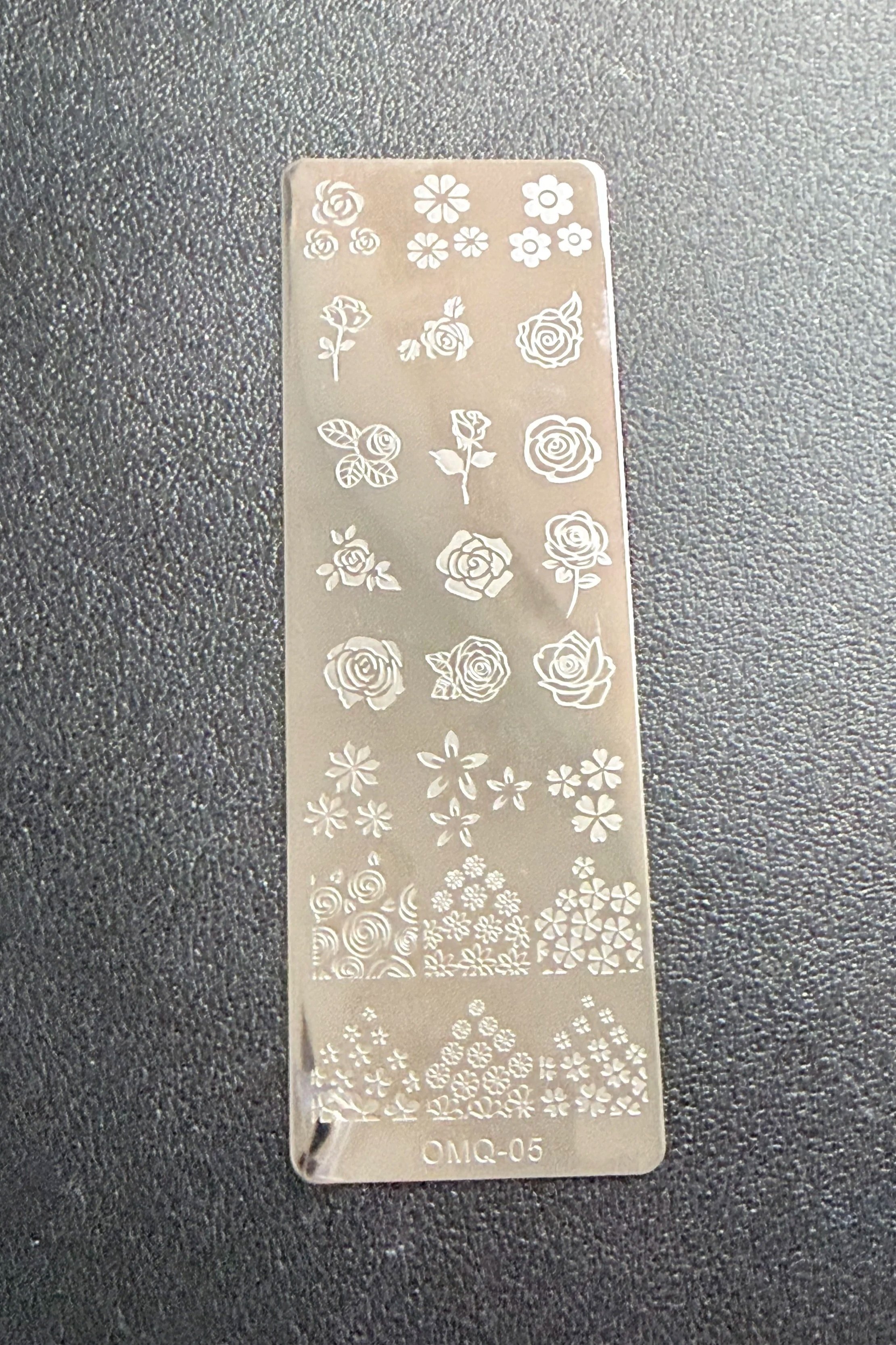 Stamping Plate, Stop & Smell the Roses - Item#007-047