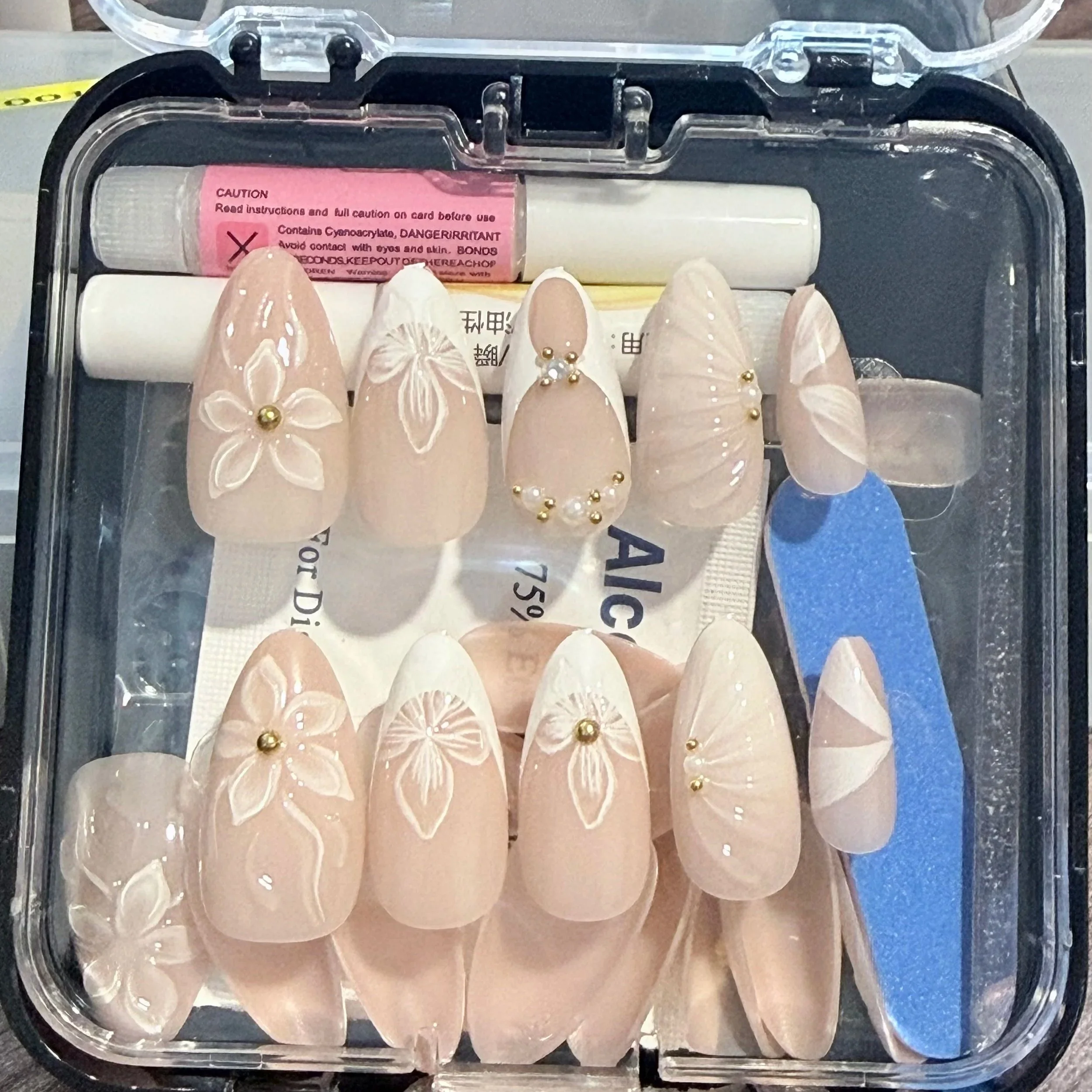 Petal Lace Nails - Item#005-012