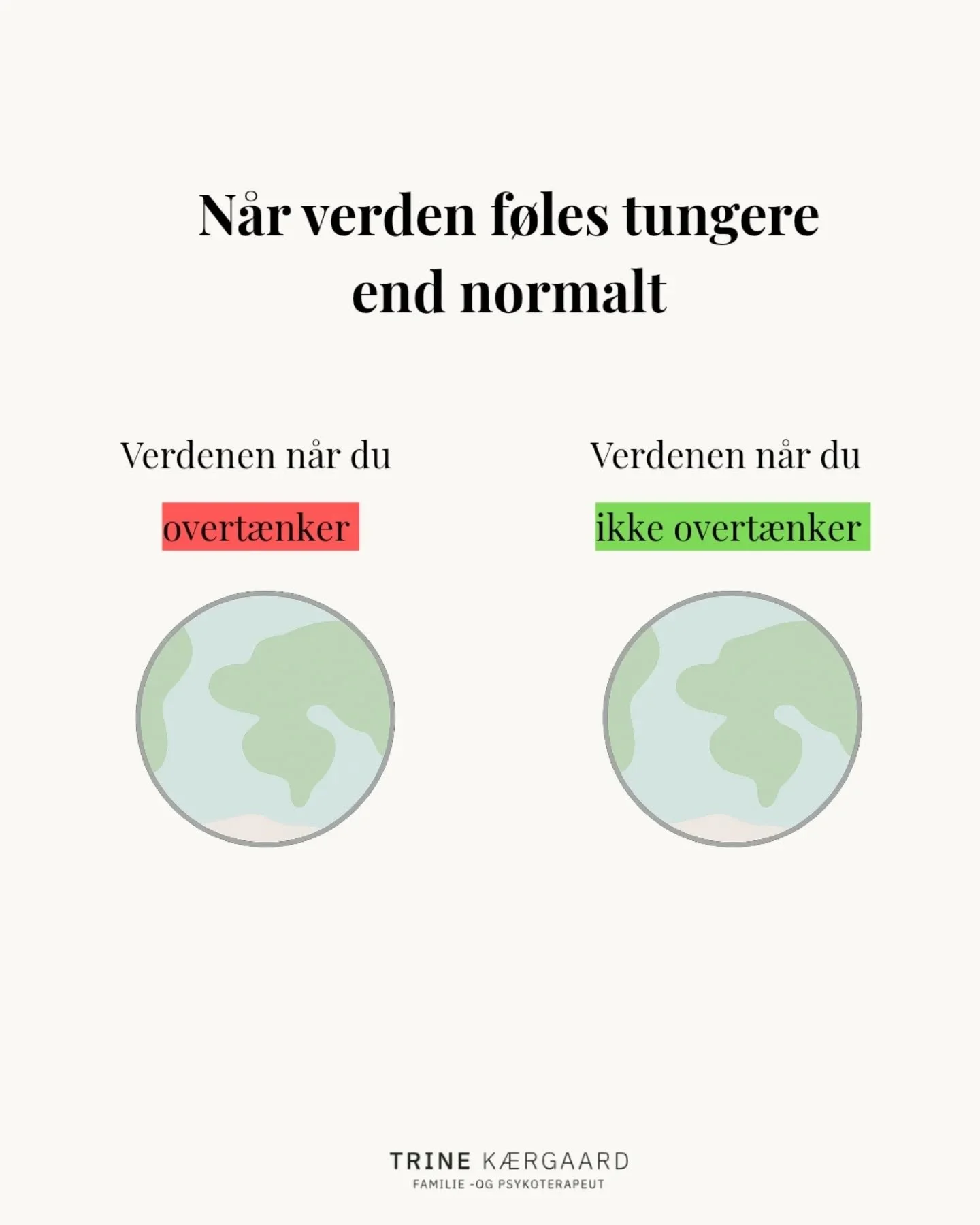 Lige nu bliver der i medierne brugt voldsomme ord, som kan v&aelig;kke utryghed hos mange af os. Vi har v&aelig;ret vant til at leve i et trygt land, og n&aring;r tonen &aelig;ndrer sig, m&aelig;rker vi det. Nervesystemet reagerer, og vi kan blive me