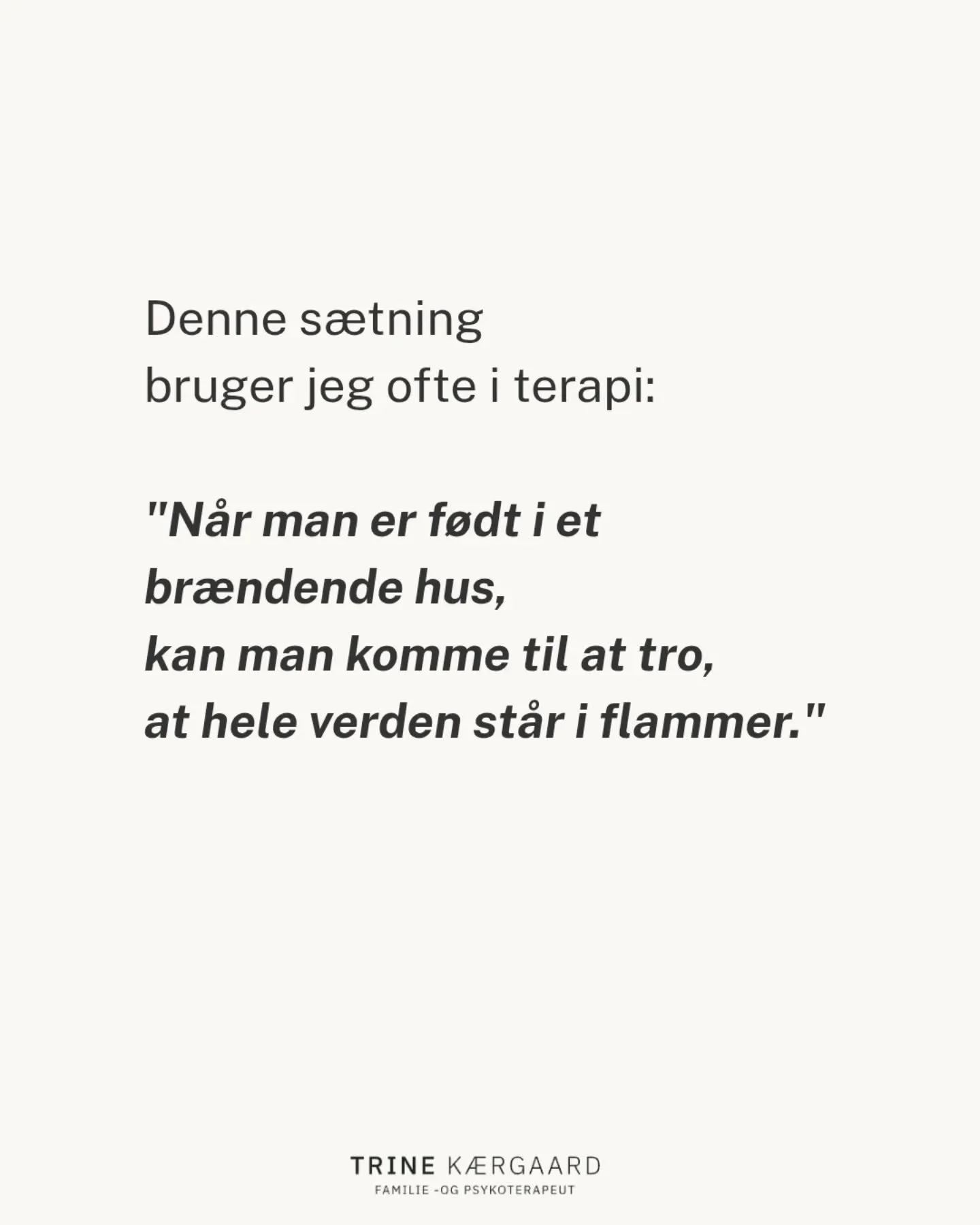 De strategier vi b&aelig;rer med os i livet, opst&aring;r sj&aelig;ldent ud af ingenting.
Mange af dem er noget, vi har l&aelig;rt tidligt.

M&aring;der at v&aelig;re opm&aelig;rksom p&aring;.
M&aring;der at afl&aelig;se stemninger p&aring;.
M&aring;