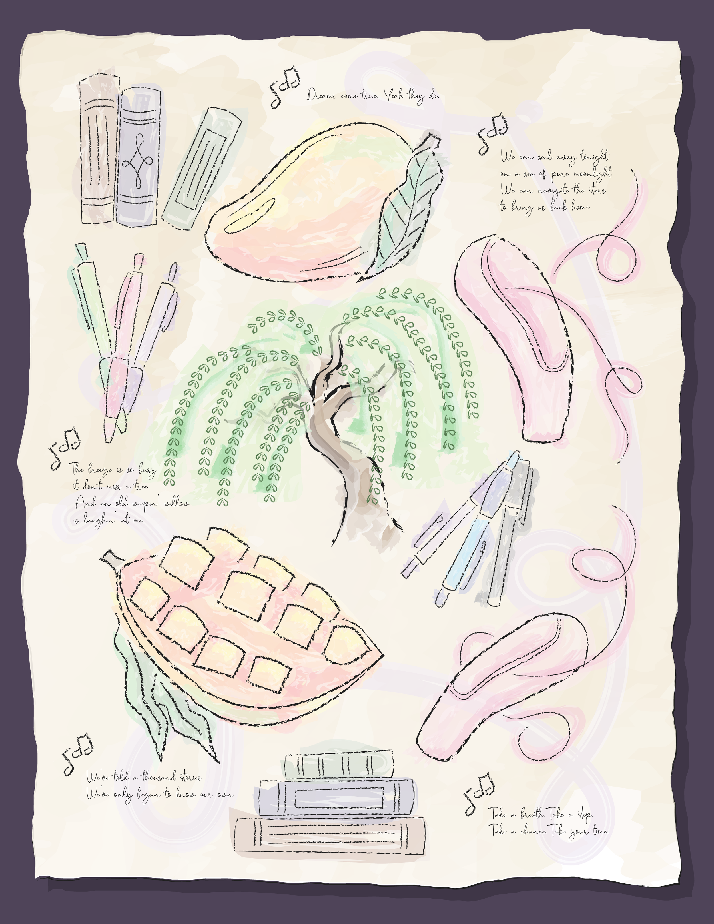 These are a few of my favorite things... (made in Adobe Illustrator)