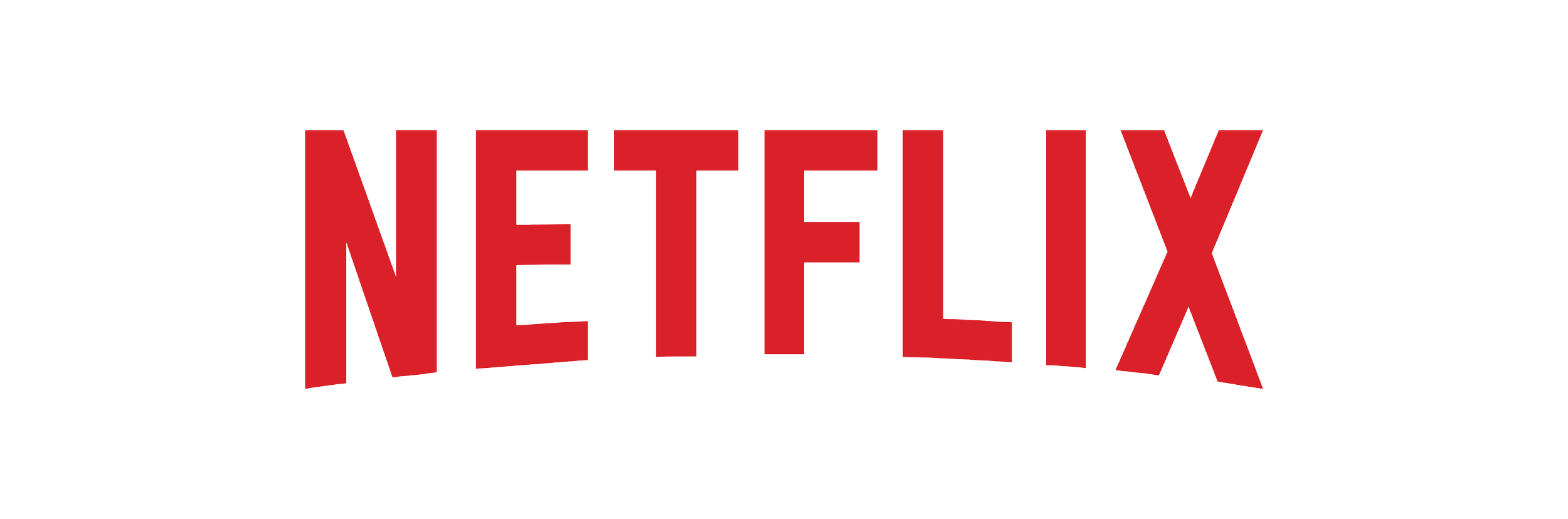 Netflix logo with red text