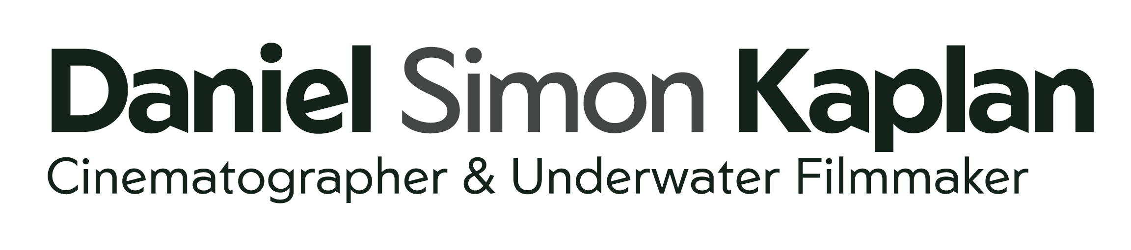 Logo of Daniel Simon Kaplan, a cinematographer and underwater filmmaker