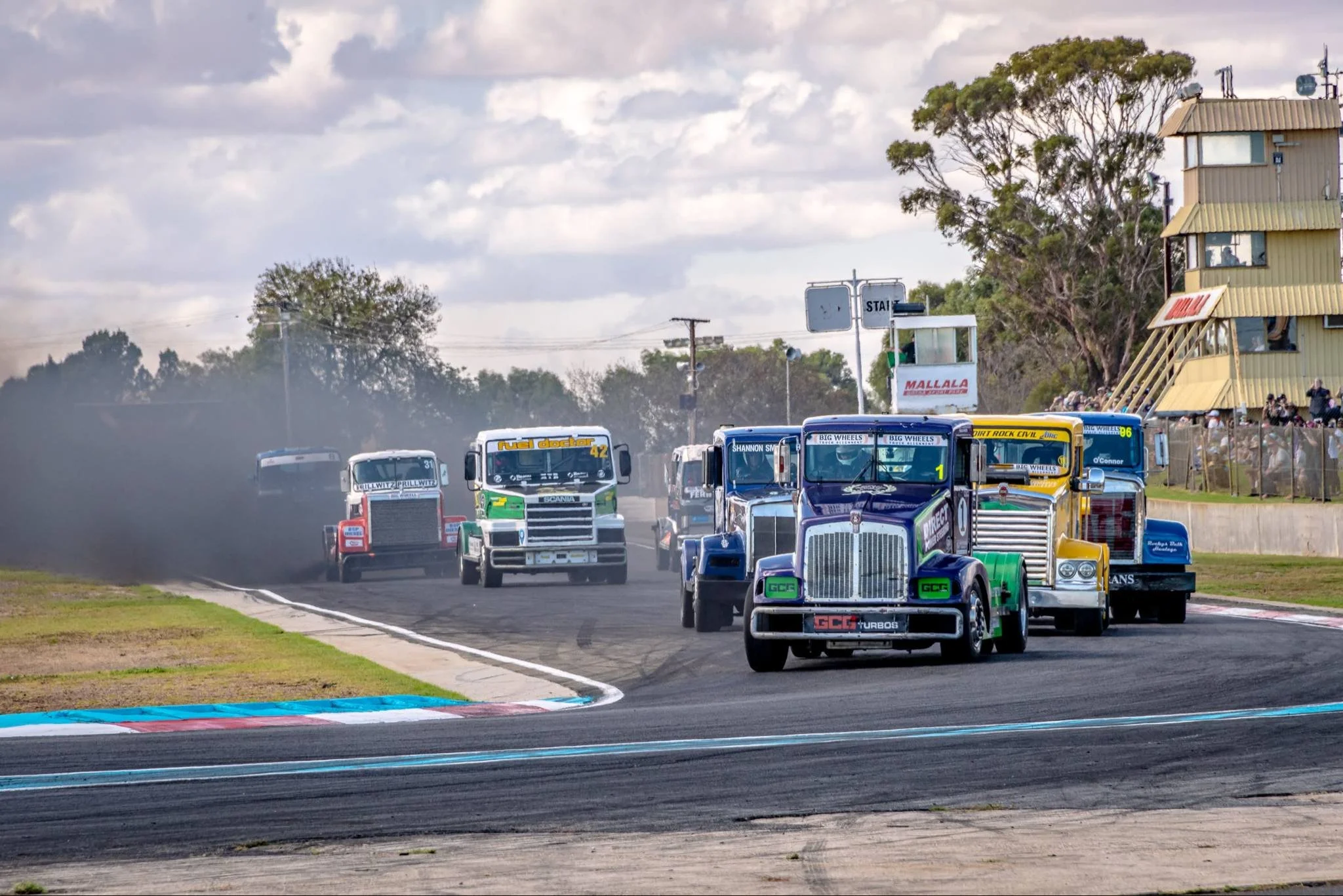 Huge crowd for Super Trucks return to Mallala