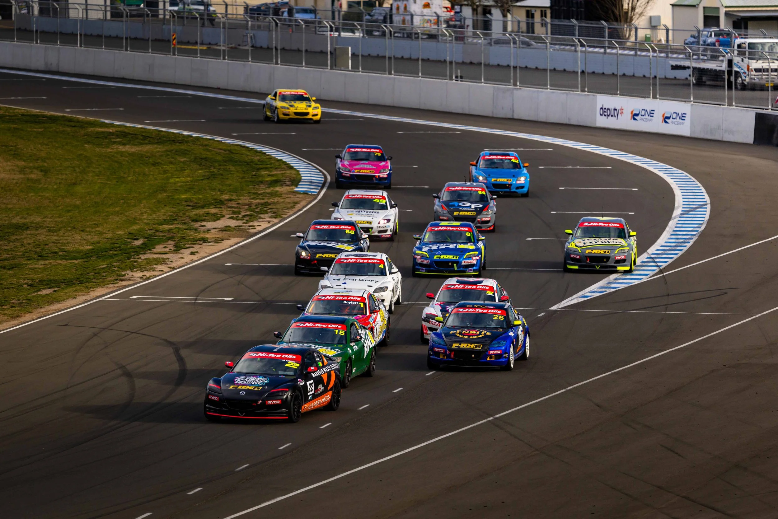 Exciting action at One Raceway