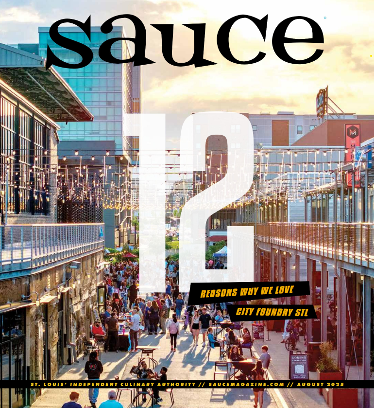 Sauce Magazine Feature: 12 Reasons Why We Love City Foundry STL