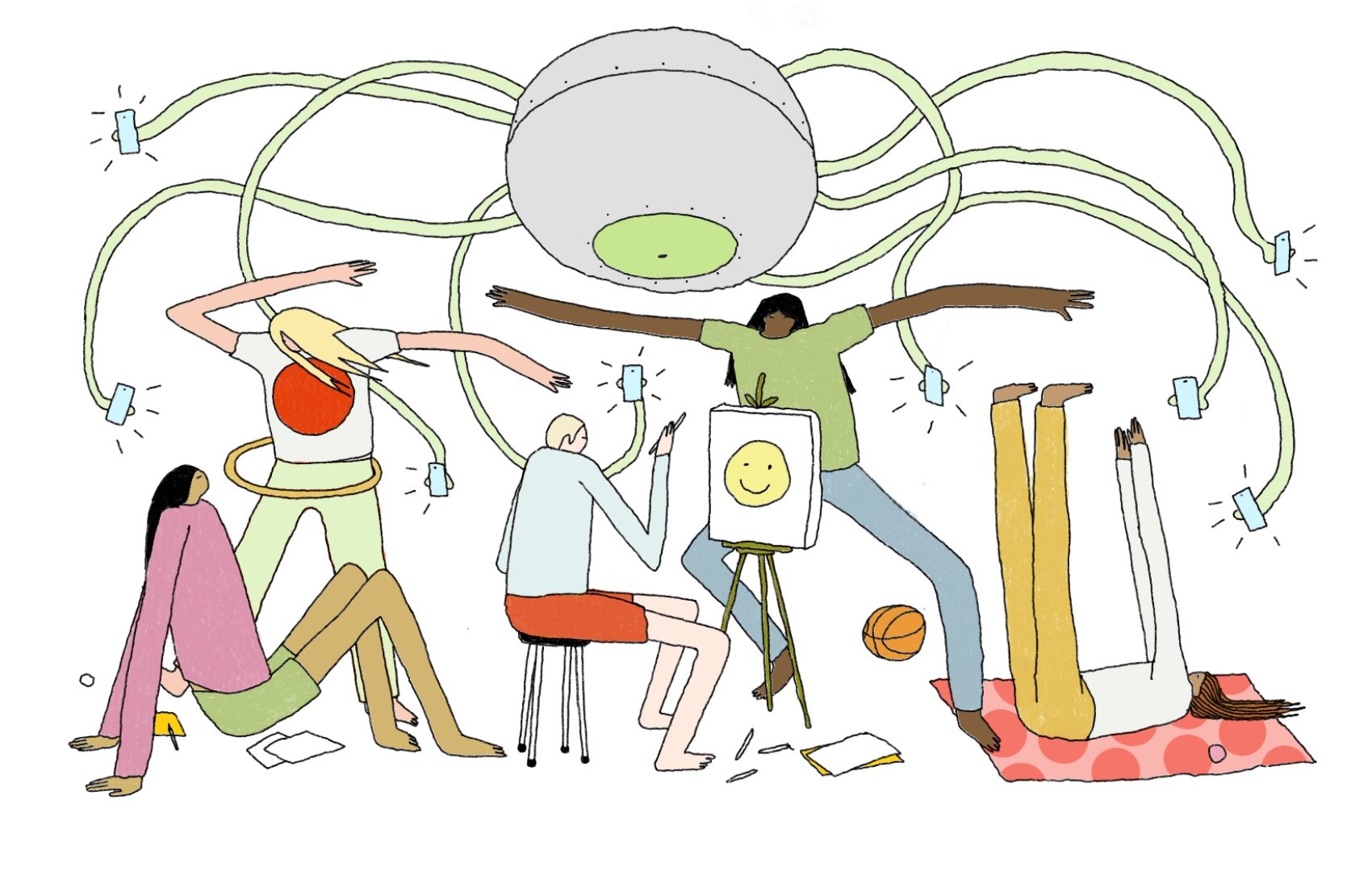 Mock NYT Editorial Illustration