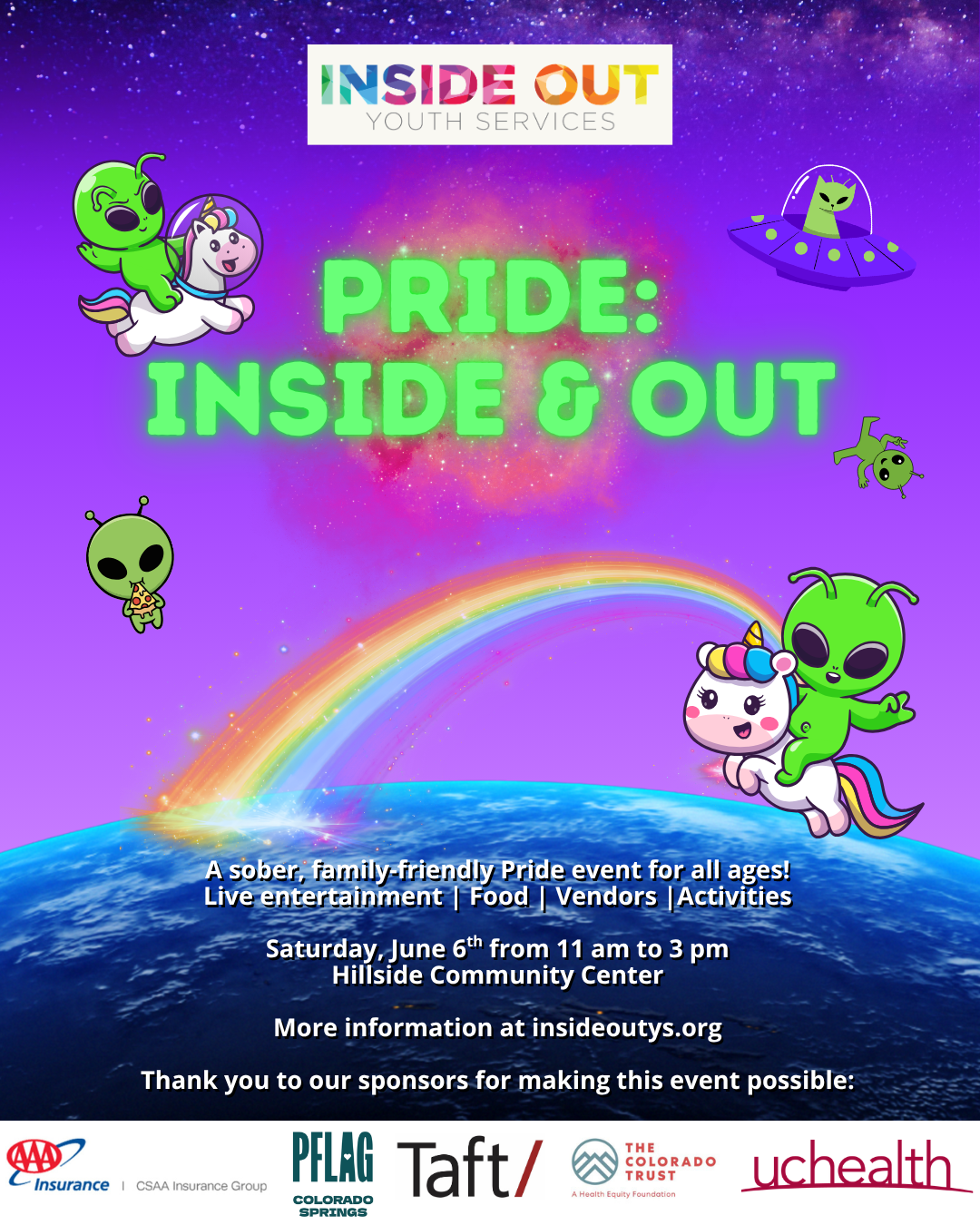  Graphic for Pride: Inside &amp; Out. 