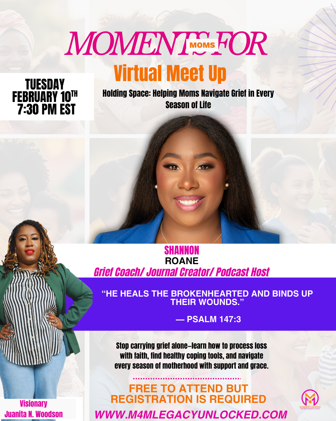 Moments for Moms Virtual Meet Up