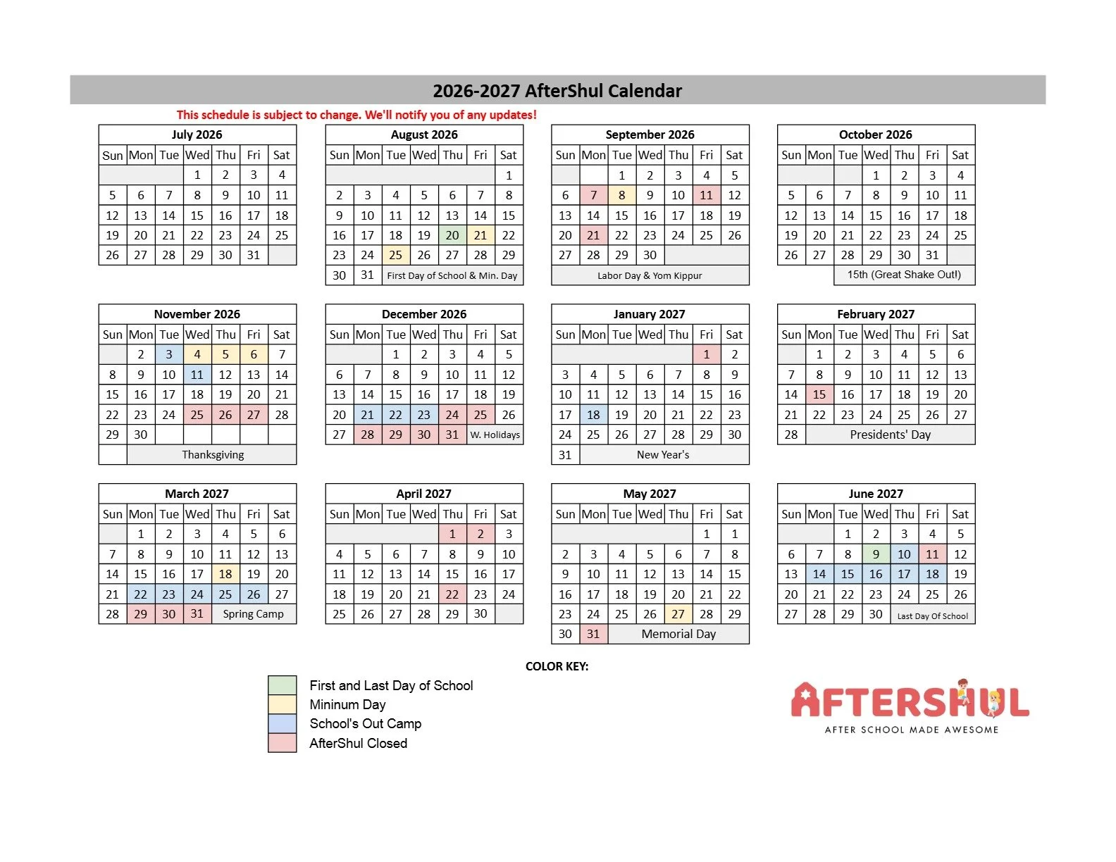 Calendar