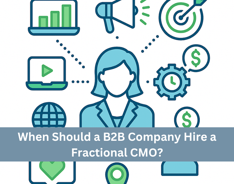 When Should a B2B Company Hire a Fractional CMO?