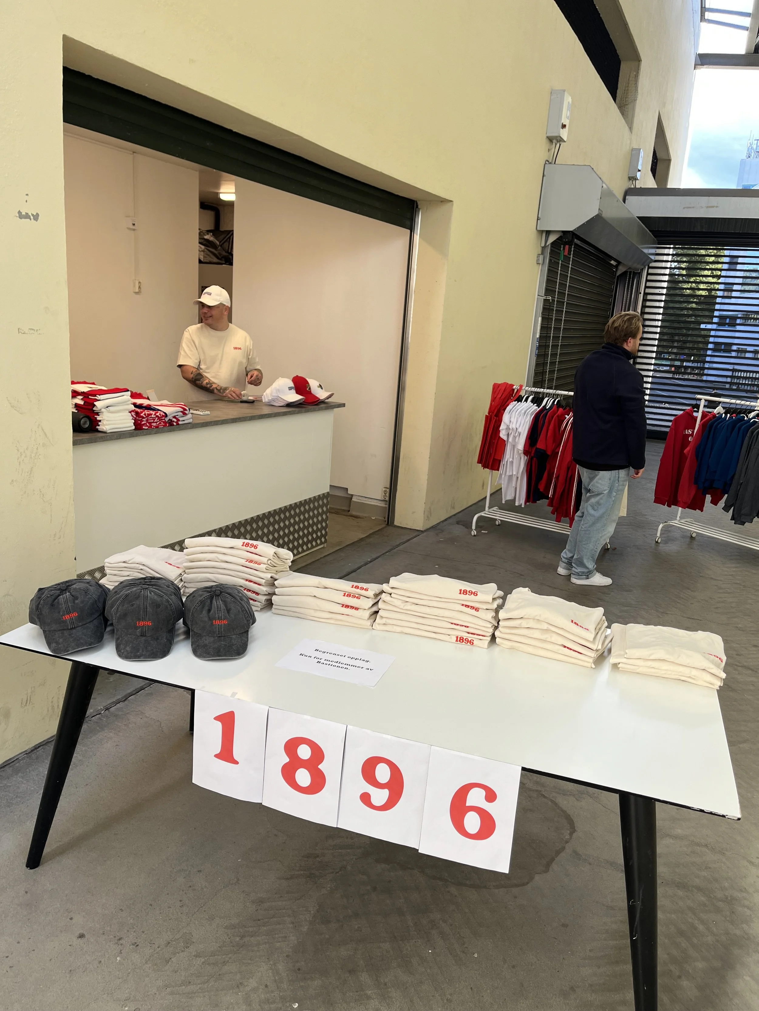 Bastionen Butikk ser etter hjelpere på kampdag