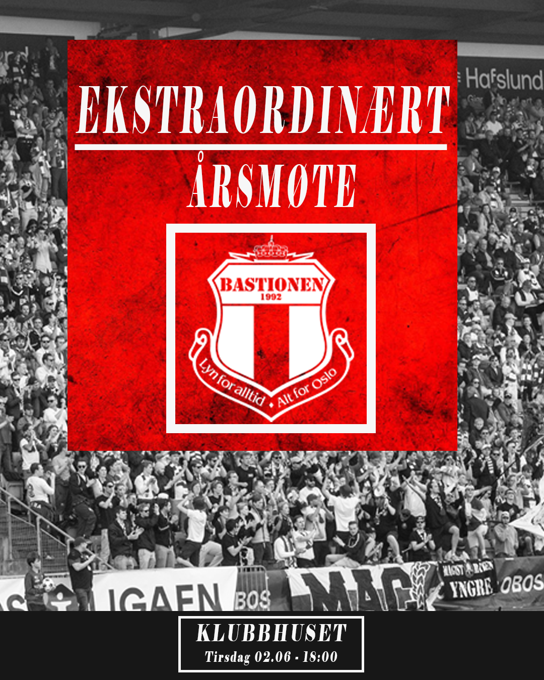 EKSTRAORDINÆRT ÅRSMØTE