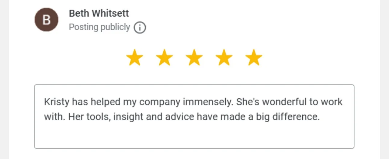 BETH WHISNETT REVIEW OF WICKED TACTICAL MARKETING POWER HOUR WITH KRISTY KRUGH