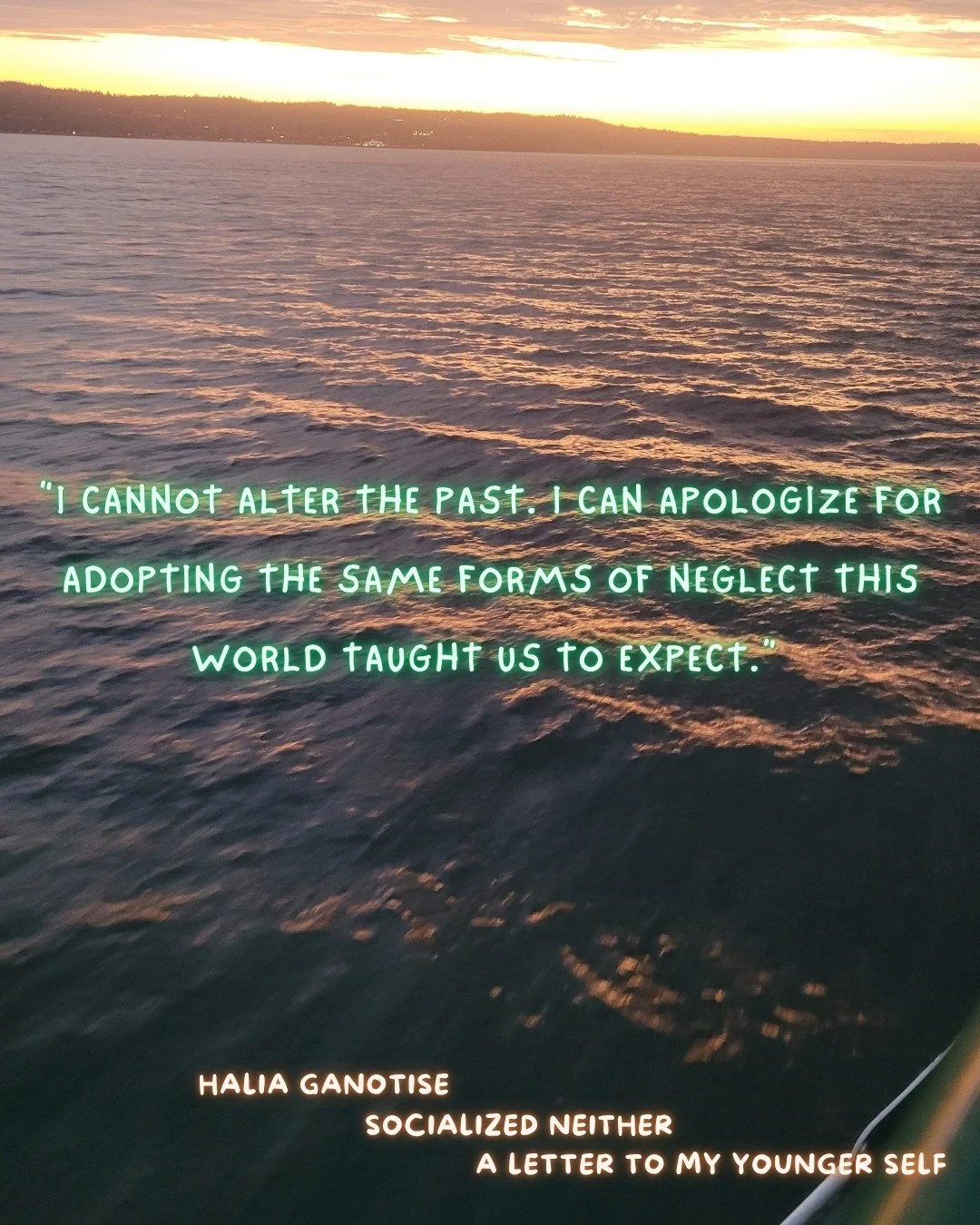 #LetterToMyYoungerSelf