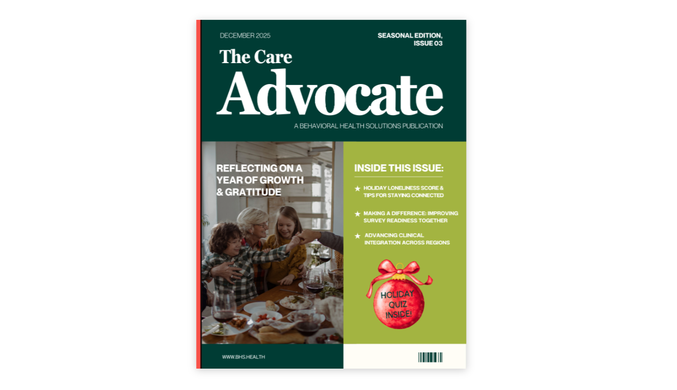 The Care Advocate - December 2025 Edition