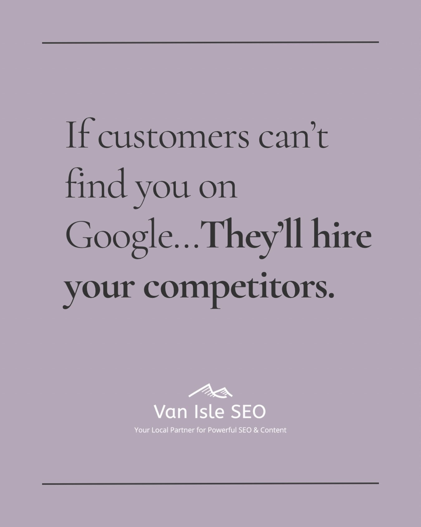 Let&rsquo;s be real &mdash; if your business isn&rsquo;t visible on Google, you&rsquo;re handing leads straight to your competitors.

📊 The numbers don&rsquo;t lie:
	&bull;	97% of people search online to find local businesses. (BrightLocal)
	&bull;	