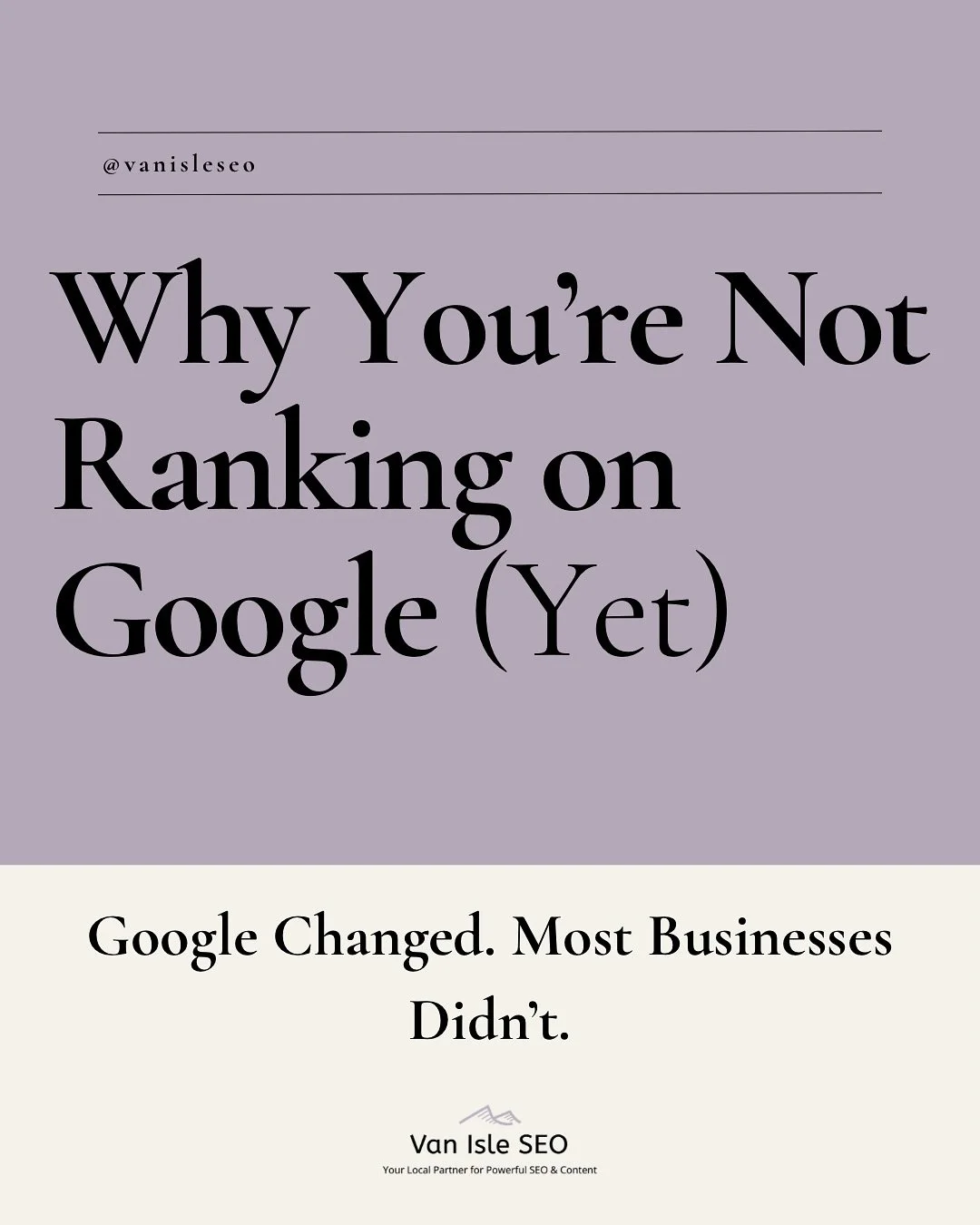🧠 Still wondering why your business isn&rsquo;t showing up on Google?

Here&rsquo;s the truth: Google evolved &mdash; but most websites didn&rsquo;t.

If you&rsquo;re still using outdated tactics, ignoring local SEO, or have no real content strategy