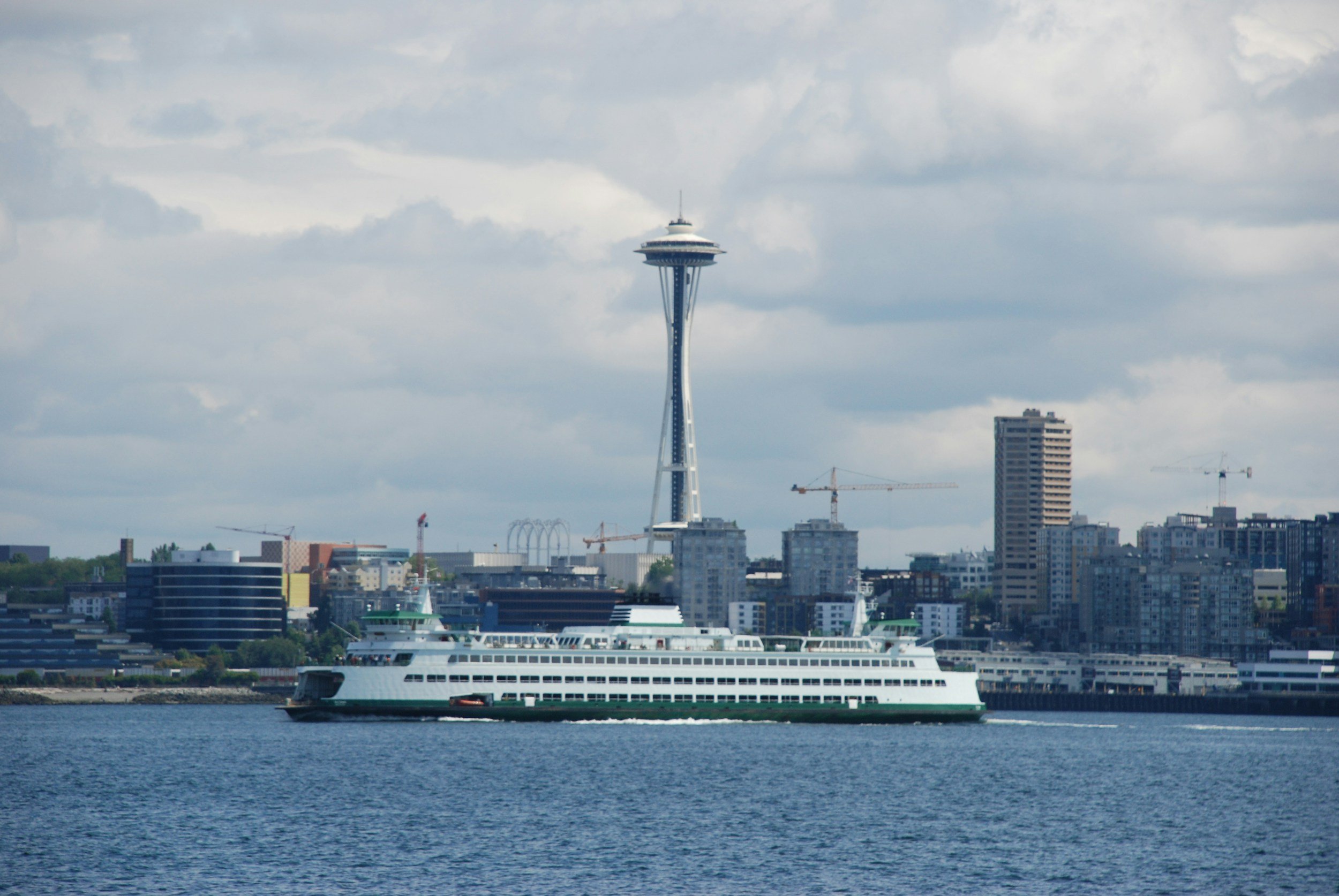 Seattle skyline and Space Needle representing roofing SEO services in Washington State and across the USA