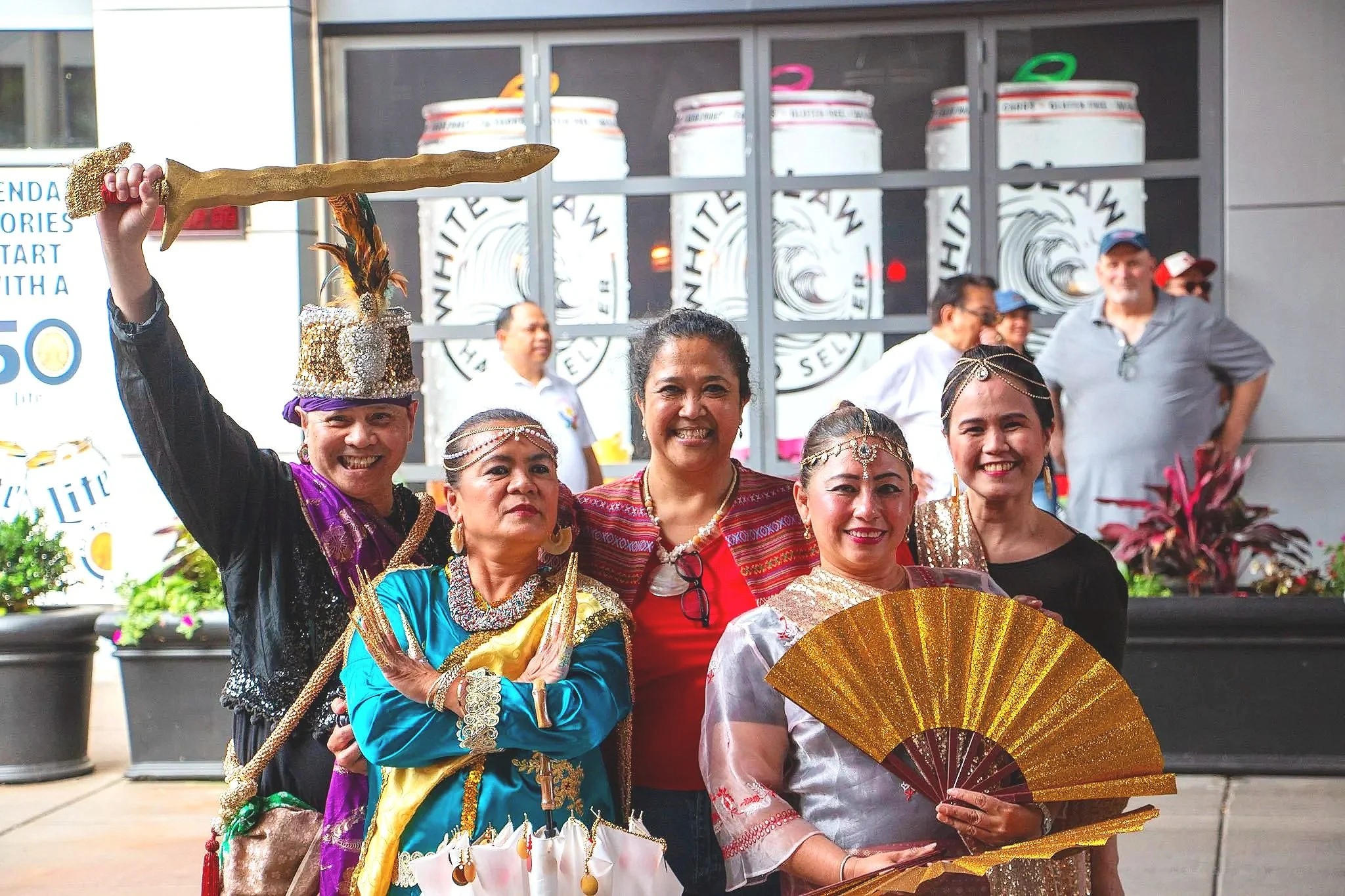 Singkil dancers. (Photo by McKenzie Gary, 2026)