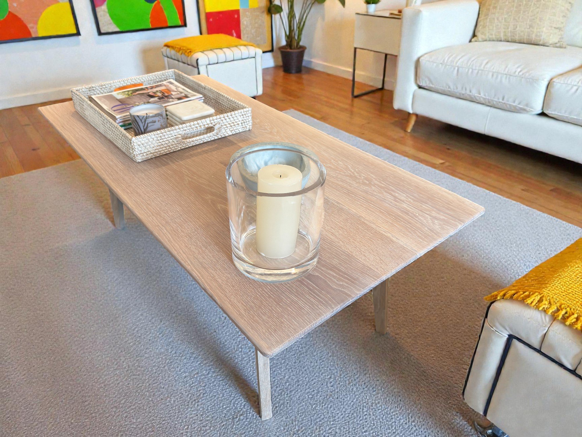 White Oak Coffee Table