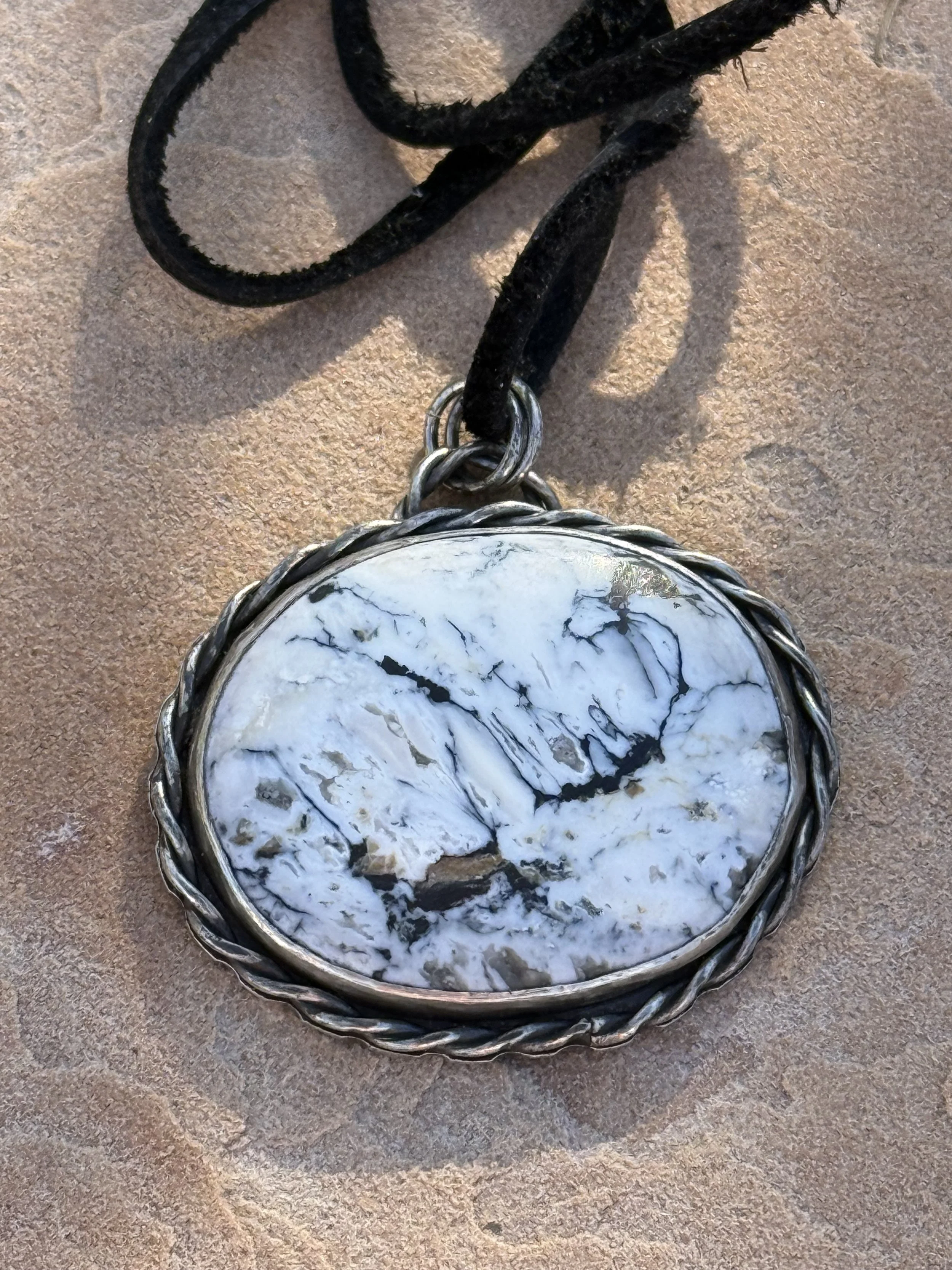 White Buffalo Pendant