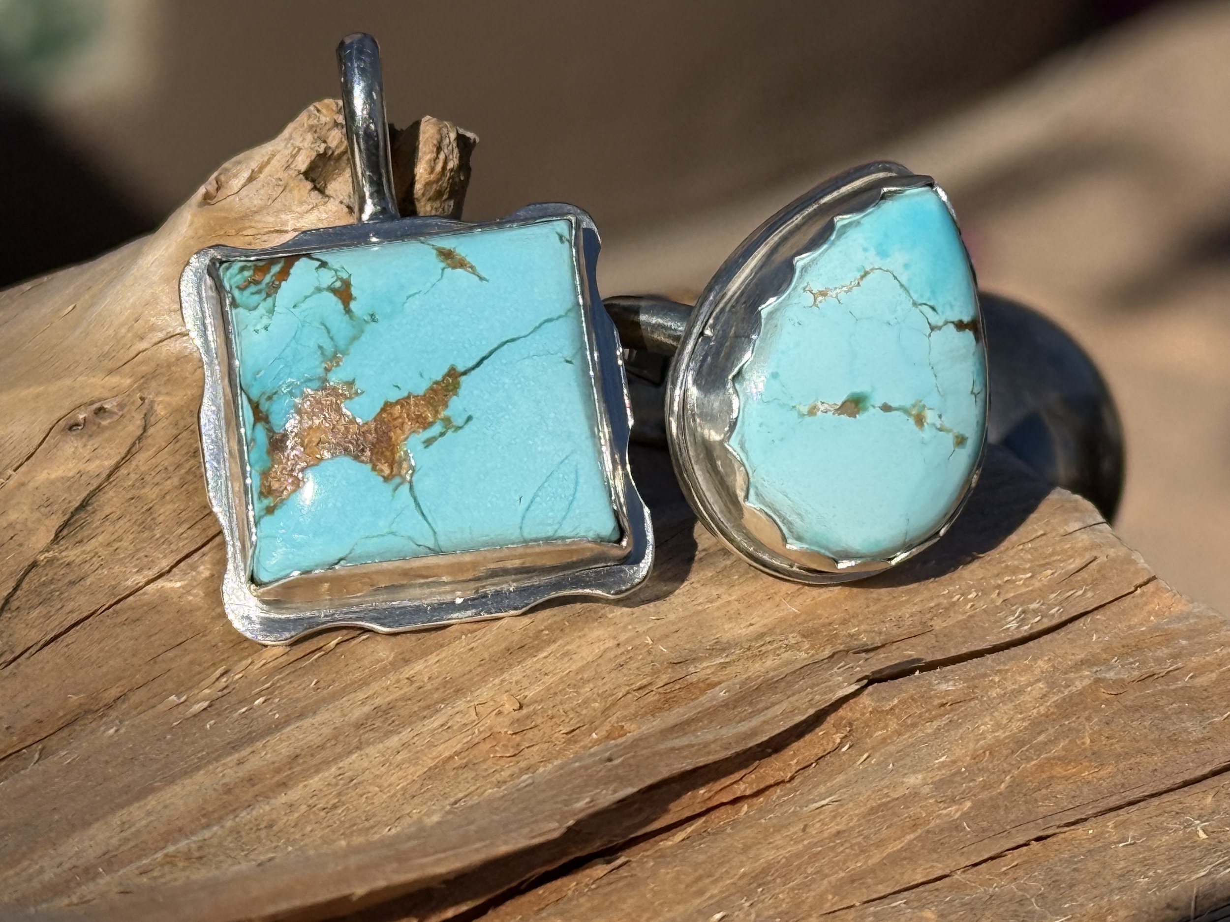 Royston Turquoise Pendant