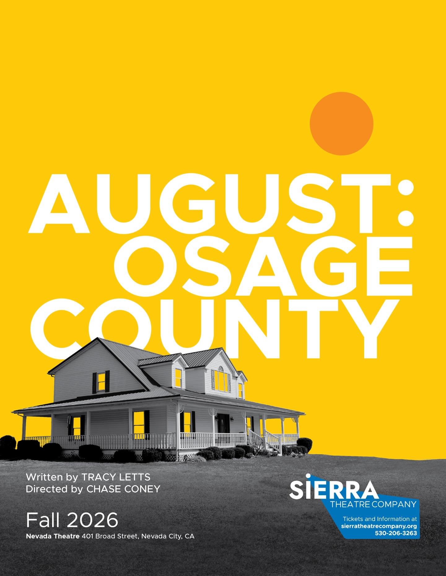 You&rsquo;re invited to audition for STC&rsquo;s 2026 Mainstage production of August: Osage County.

This razor-sharp dark comedy is a wild ride as the Weston family unravels after the sudden disappearance of their patriarch. Secrets. Power struggles