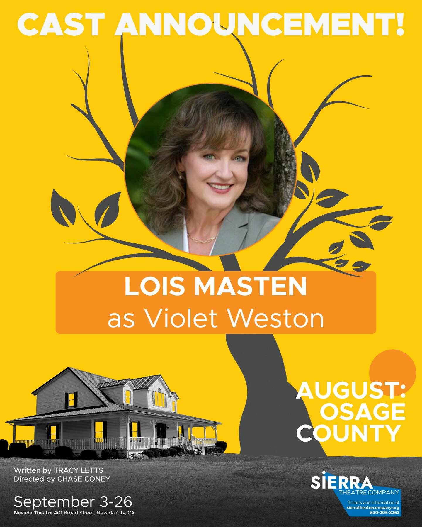 ☀️Introducing the cast of August: Osage County!
Meet the Westons and the Aikens &mdash; two families who have been through more than their fair share. Don&rsquo;t miss this powerful story when it opens this September! 👏👏👏