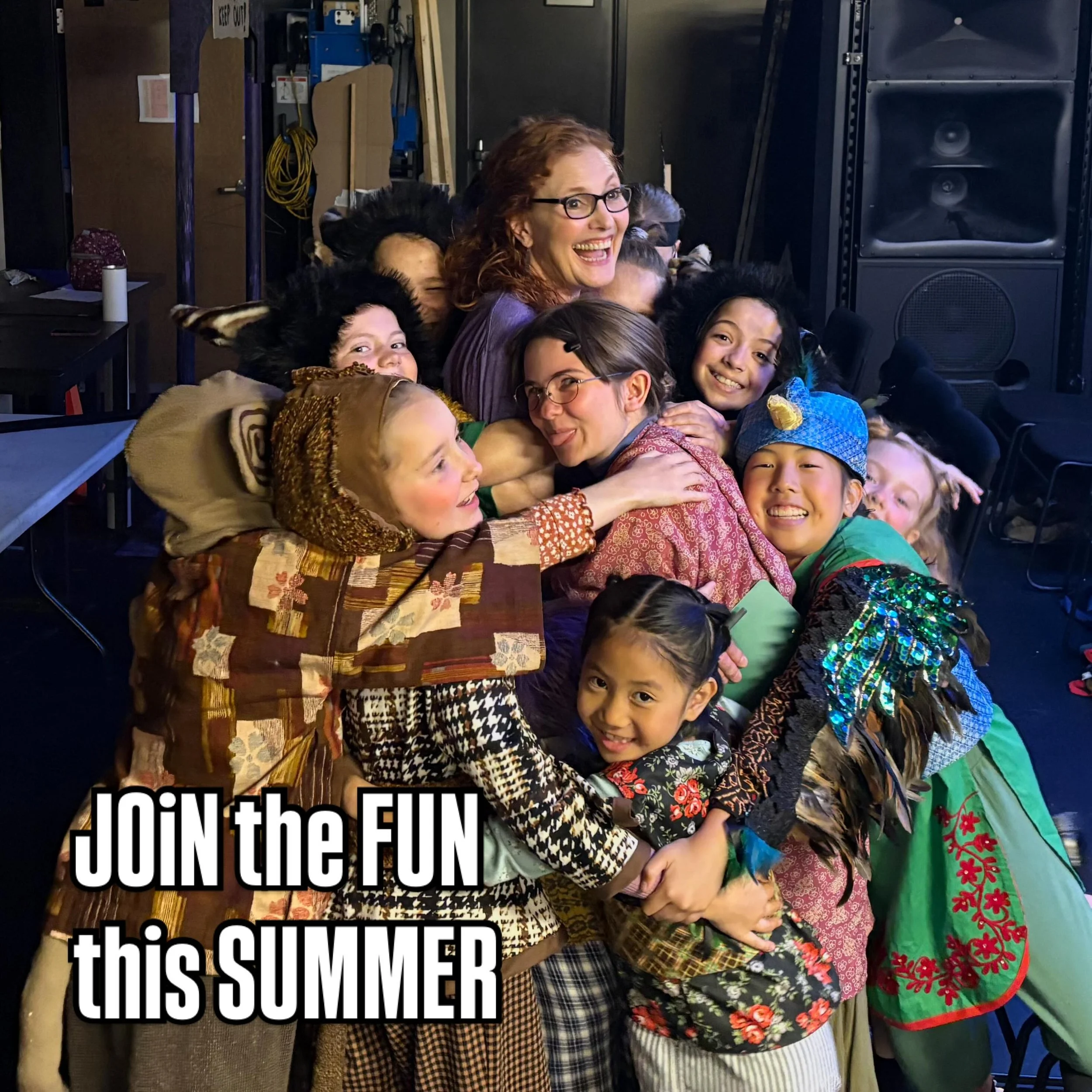 Register today for SPOTLiGHT Summer Camps! ☀️🎭
Summer is less than a month away, and our camps are almost here! Join us June 22&ndash;August 7 for fun-filled theatre camps for ages 4&ndash;14.
Don&rsquo;t miss out on a summer full of creativity, fri