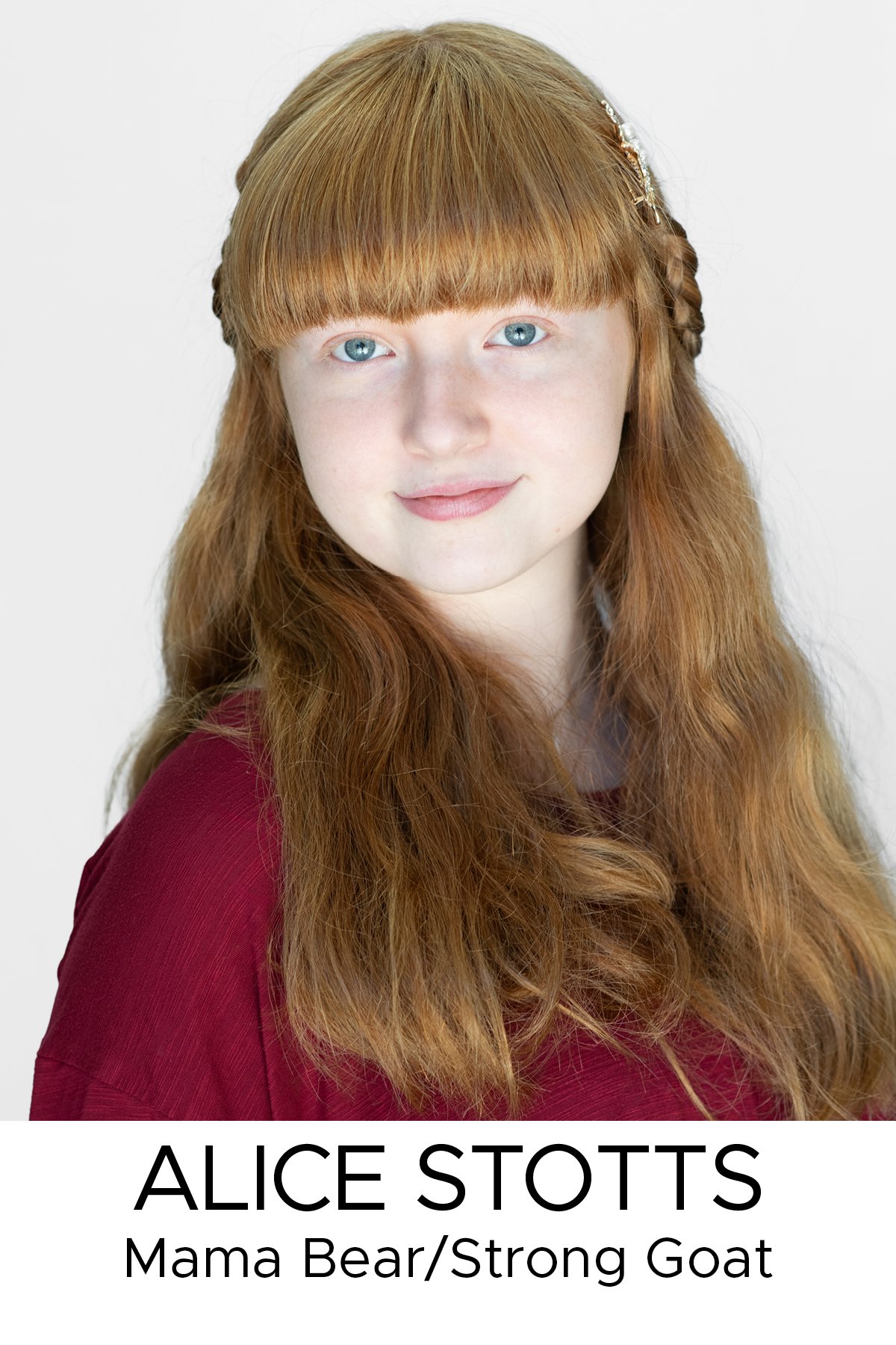 is a 13 year old Cottonwood School homeschooler. She is thrilled to perform in the first Spotlight Players production on the Nevada Theatre stage! Previous performances include A Fairytale Christmas Carol, The Princess and the Pea, Silver’s Secret, a