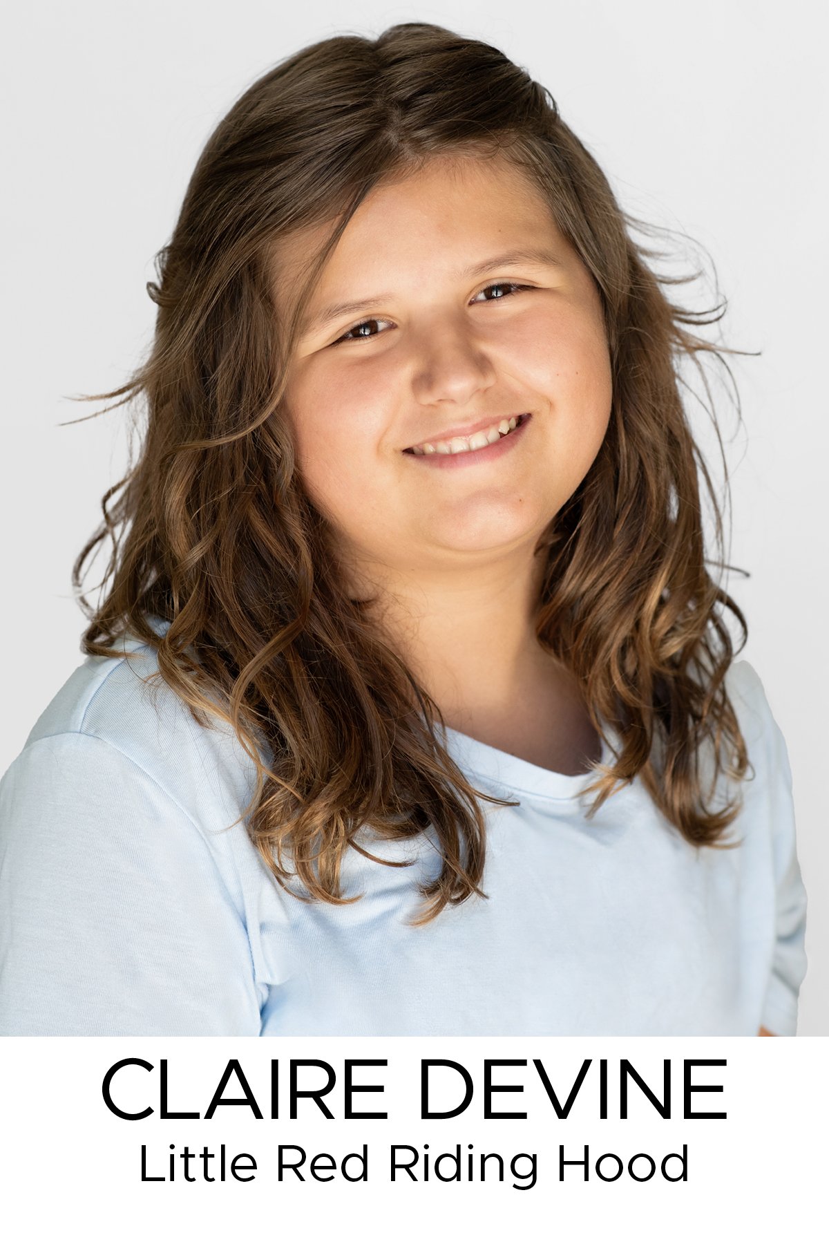 is 11 years old and will be a 6th grader at Seven Hills. She has been in stage performances at least once yearly since 3rd grade in a variety of settings including Lyric Rose Theatre Company, Center for the Arts theatre camps, and A Play in Two Days