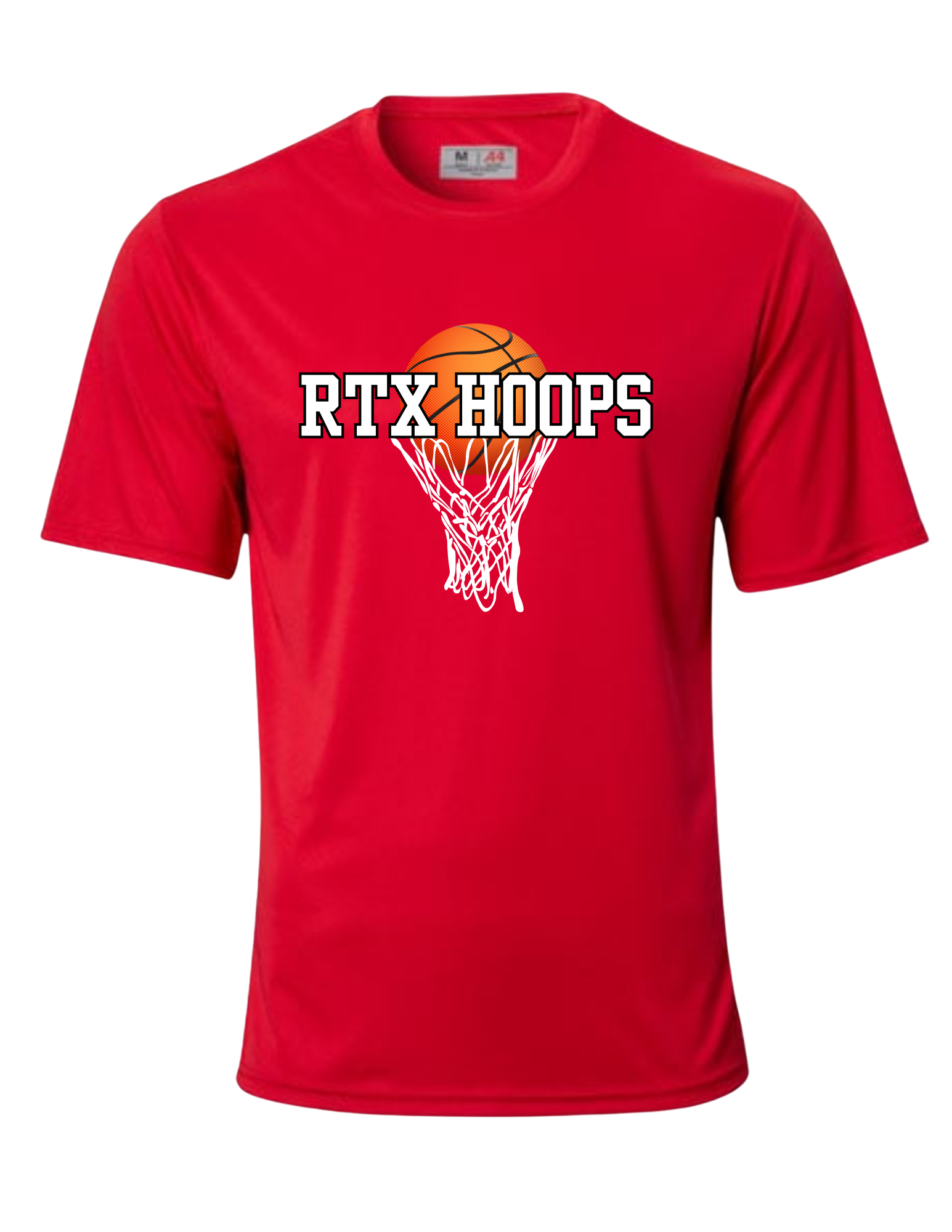 RTX Red Hoop Dri Fit Tee