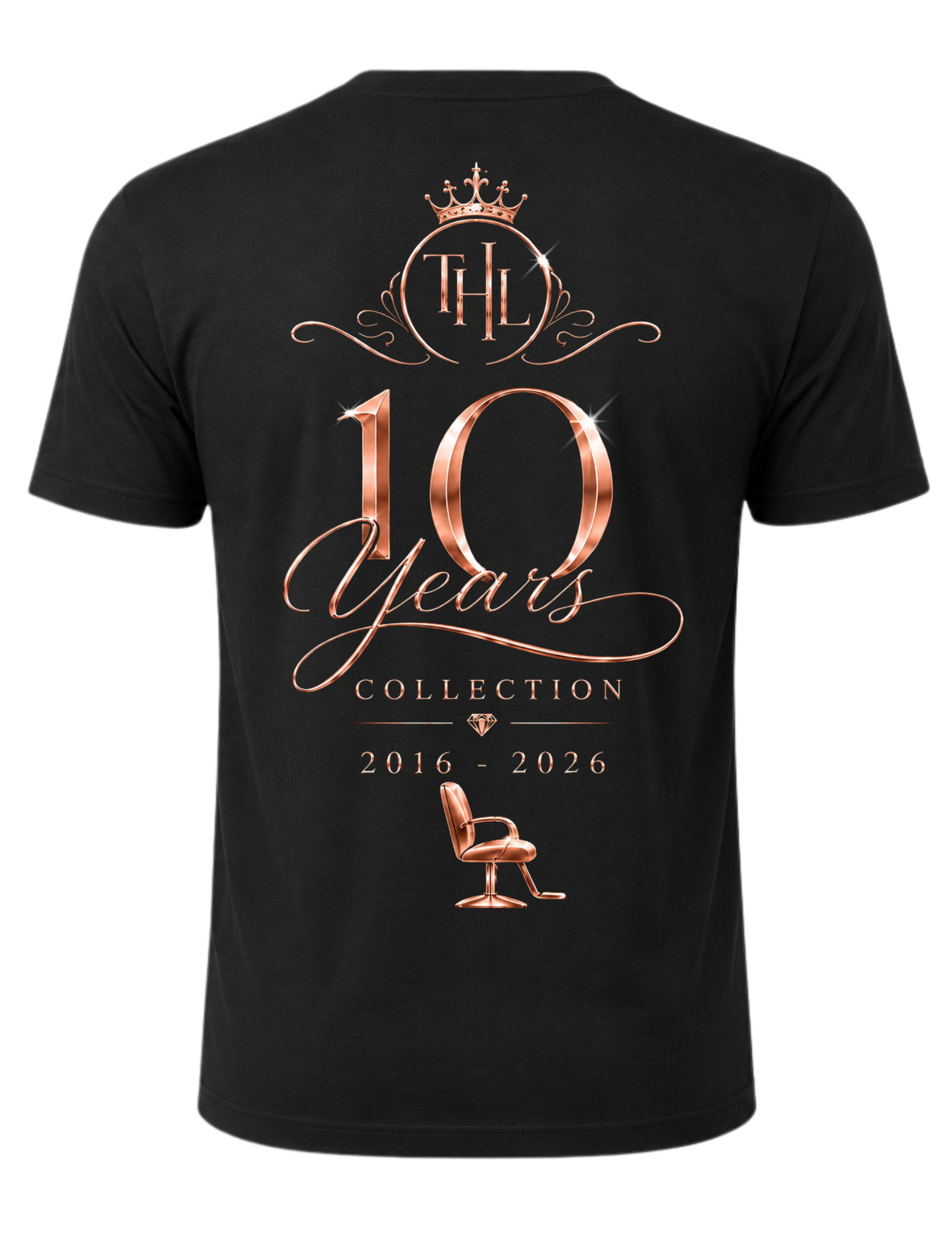 10 year Anniversay Rose Gold Color