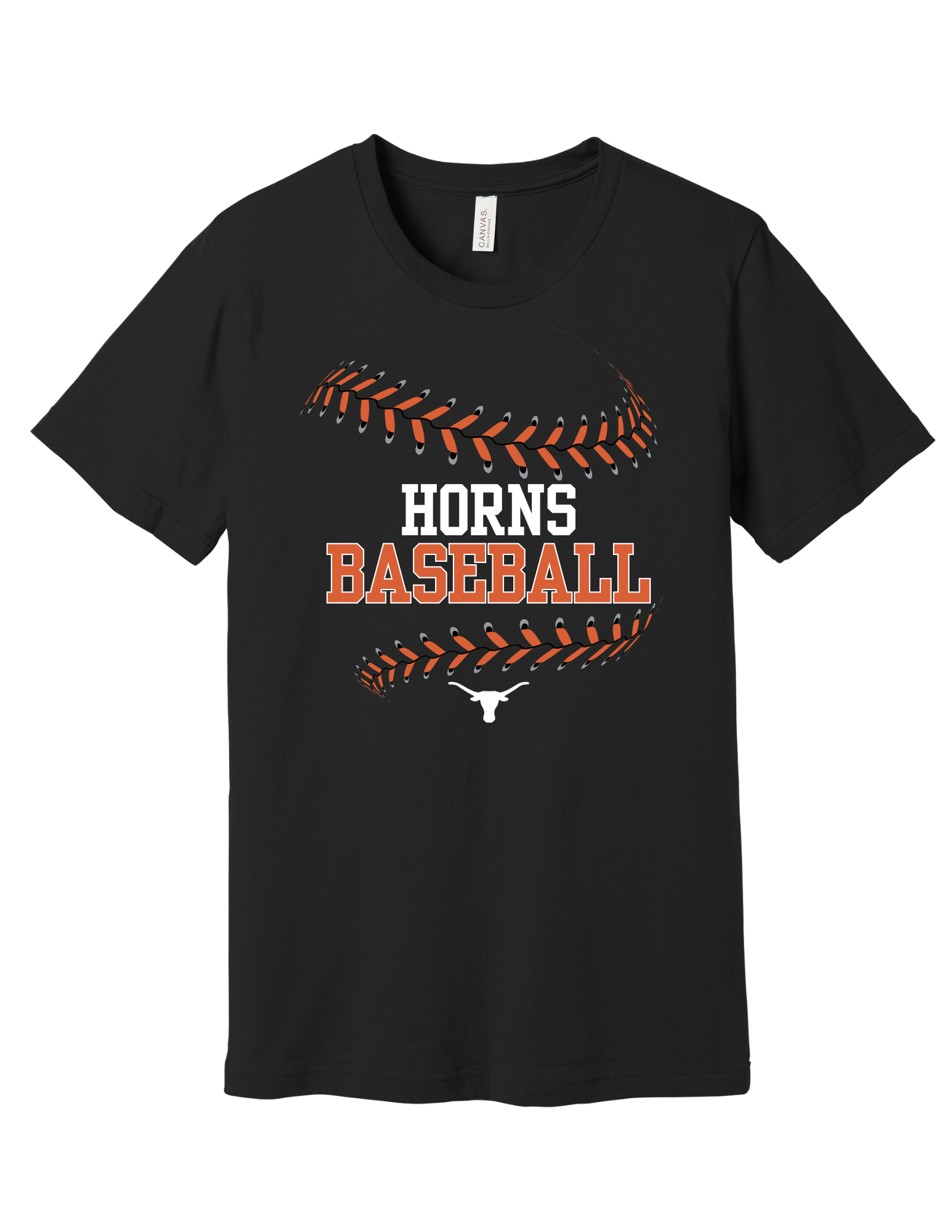 Horns Baseball Stitches