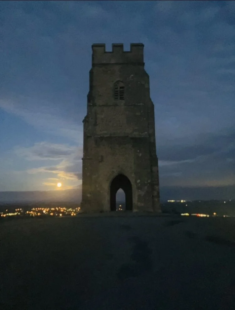 The Tor, Glastonbury on sunsrise.