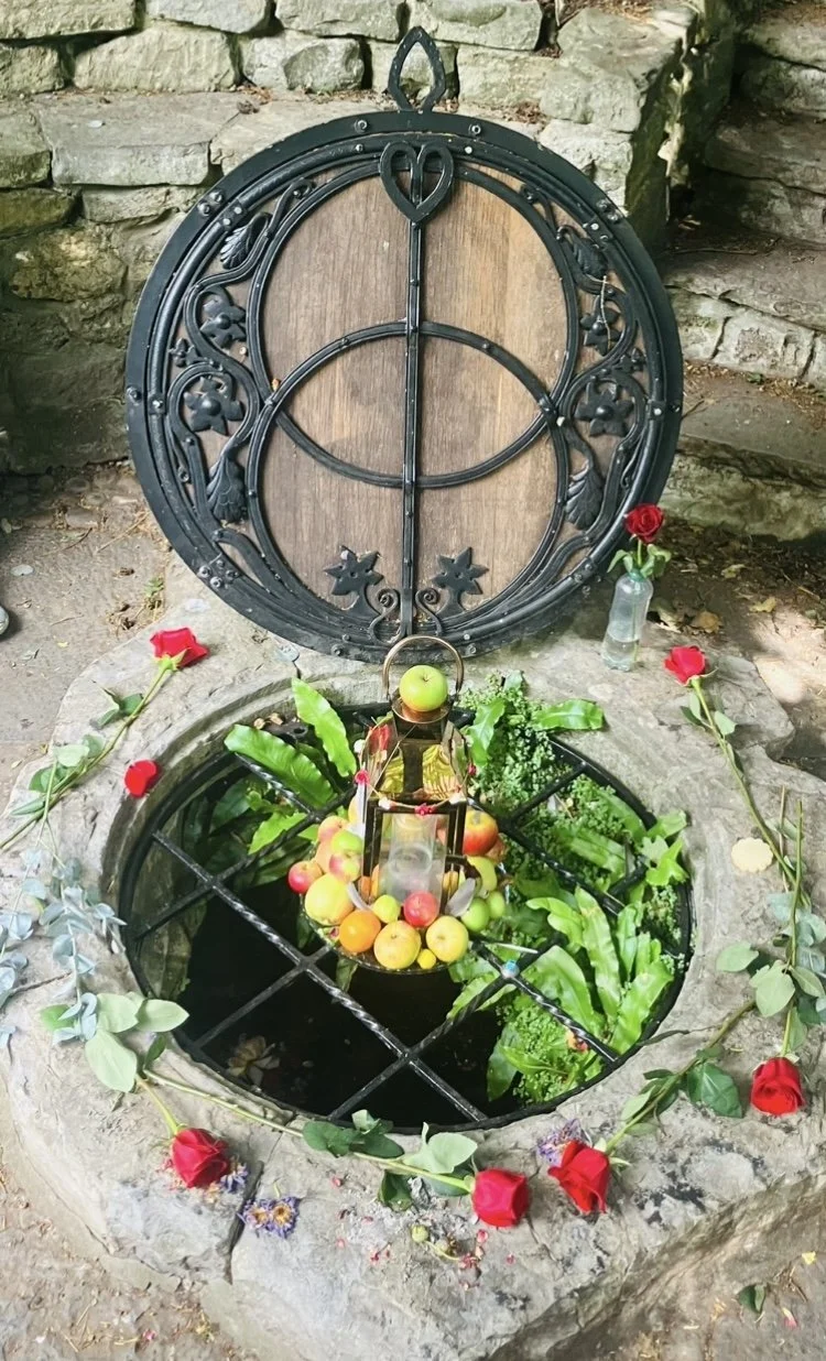 The Chalice Well Gardens, Glastonbury.