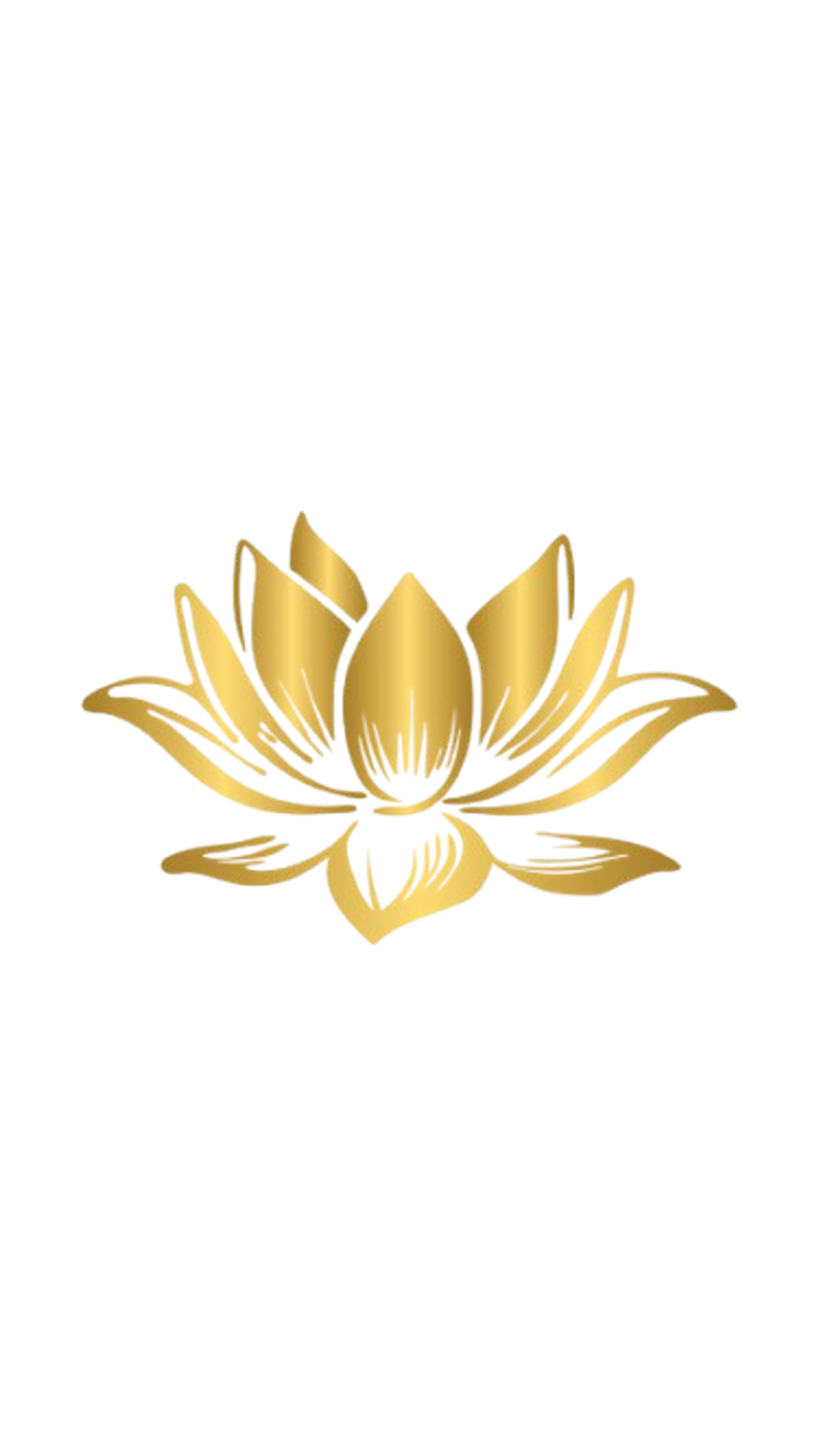Gold Lotus Flower