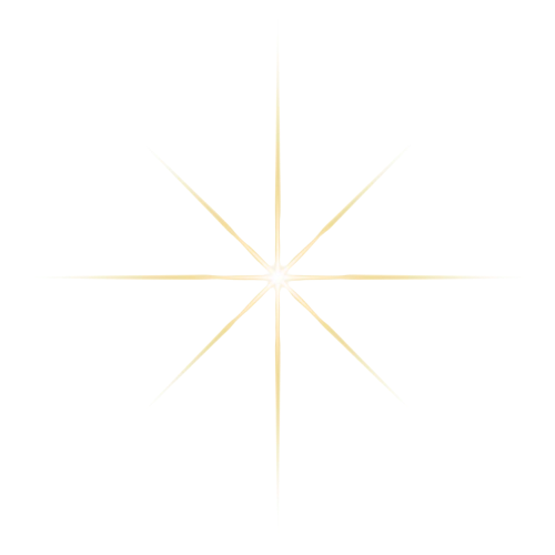 An abstract digital art piece with a black background, featuring a central glowing point with multiple radiating lines and geometric shapes in turquoise, gold, white, and beige.