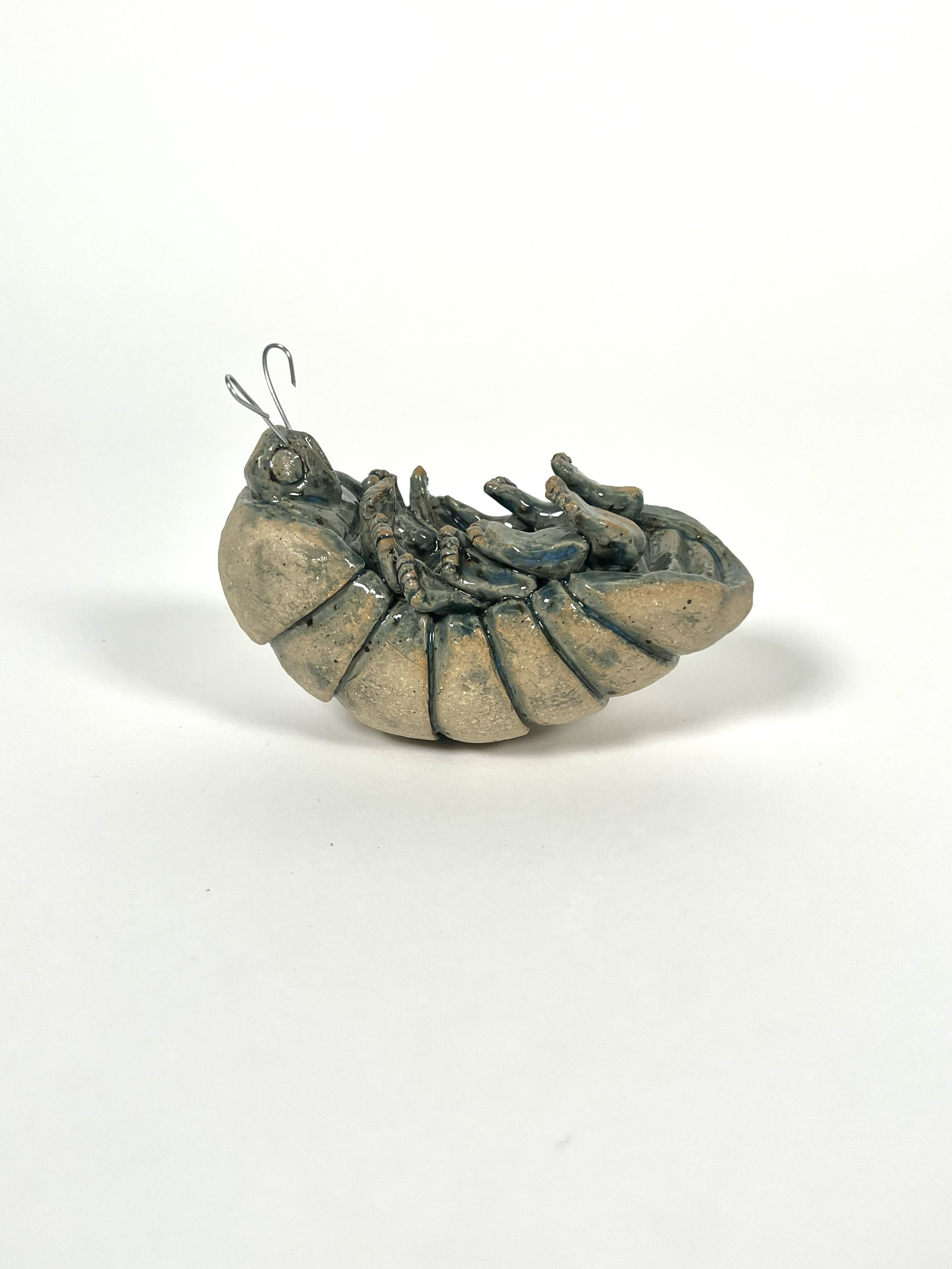 Pill Bug, 2025, Ceramic