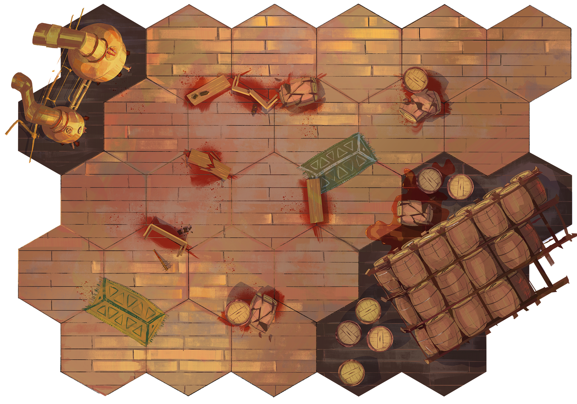 Minor delay, progress reports, and our map artist