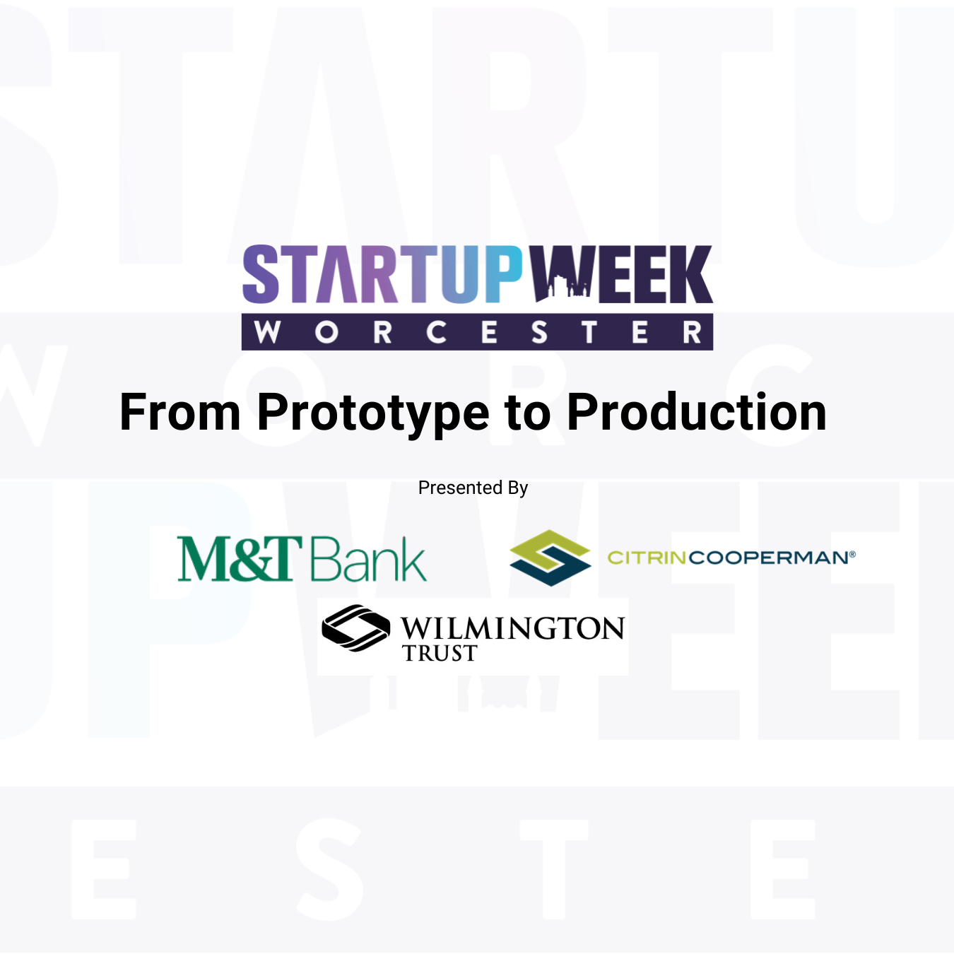 From Prototype to Production