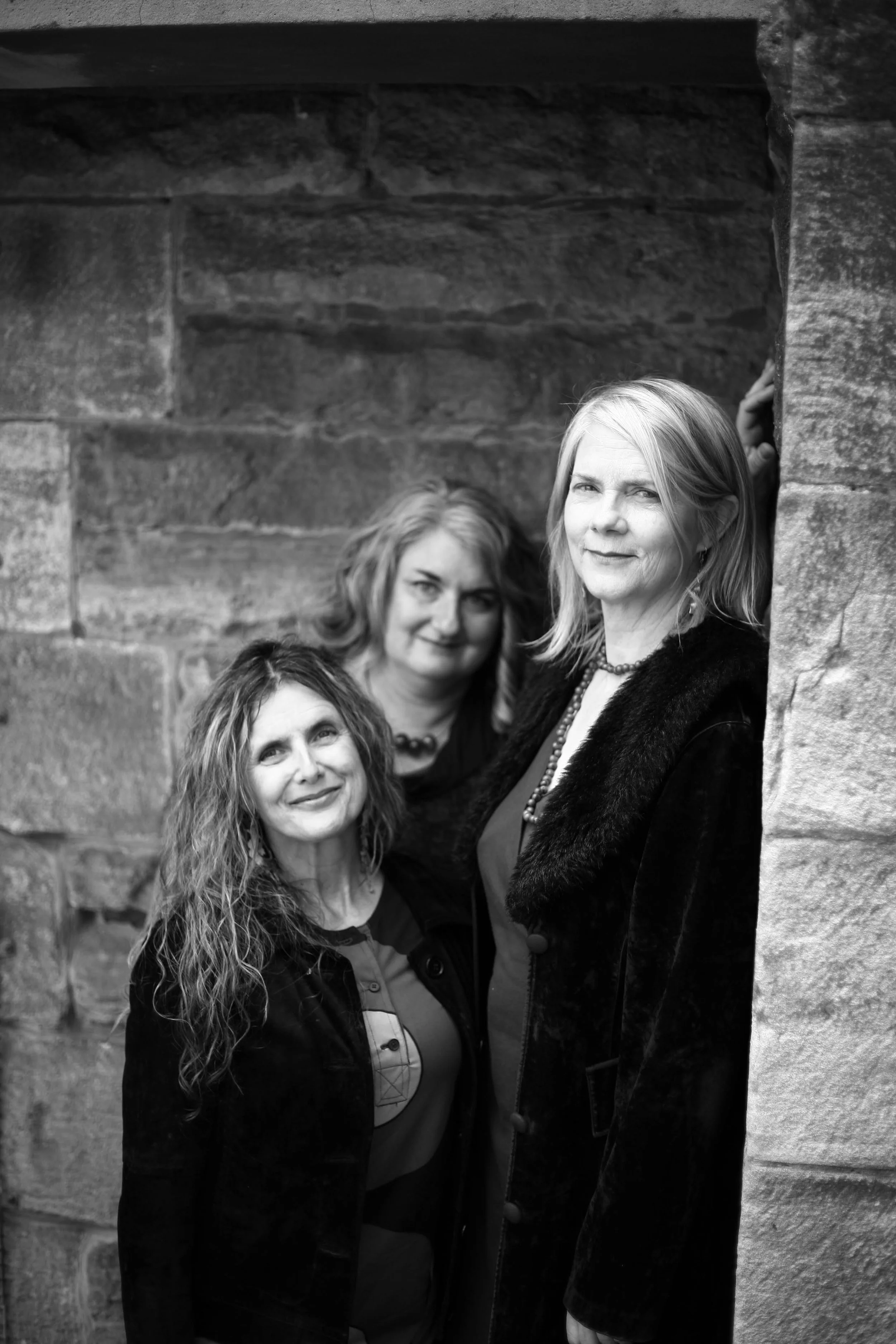 trio of women musicians